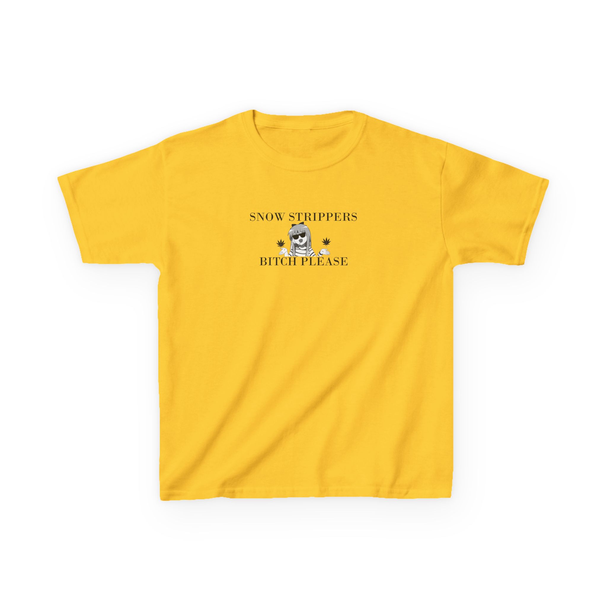 Kids Snow Strippers Bitch Please Heavy Cotton™ Tee - Image 7