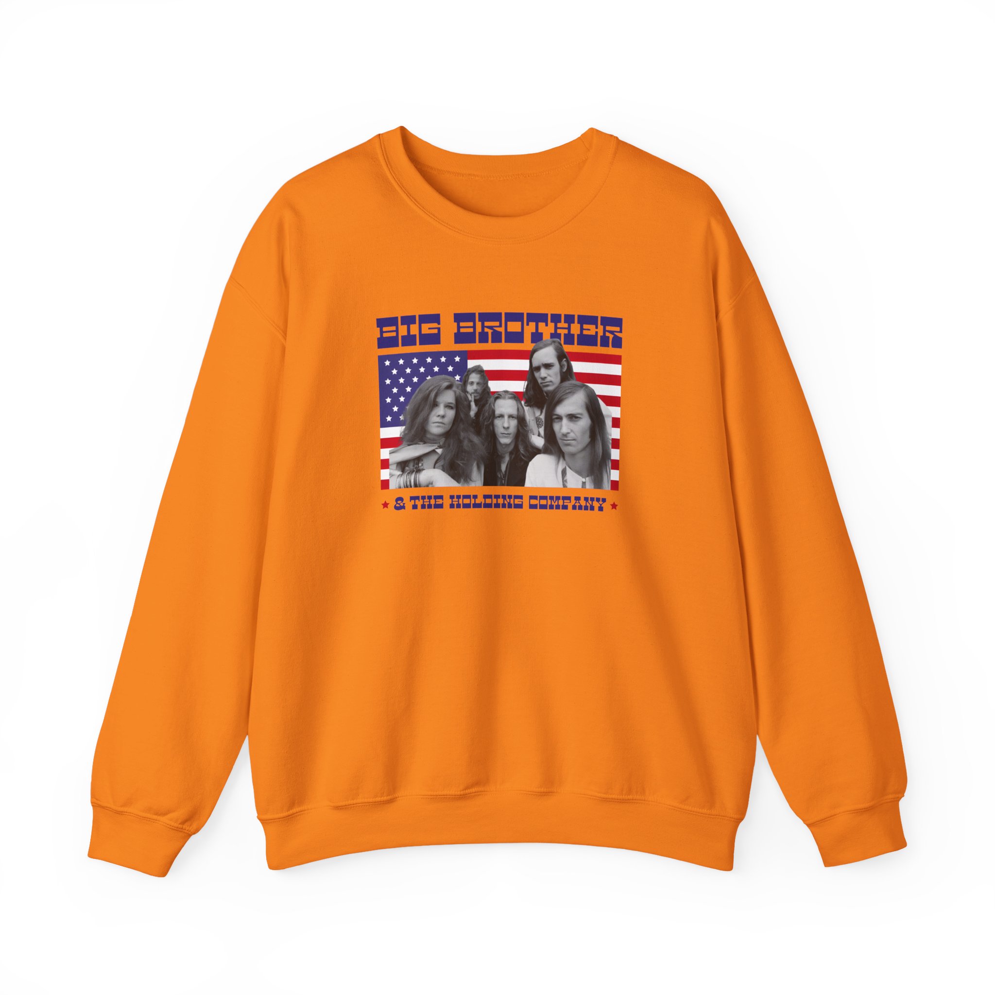 Janis Joplin Big Brother & the Holding Company Unisex Heavy Blend™ Crewneck Sweatshirt - Image 9