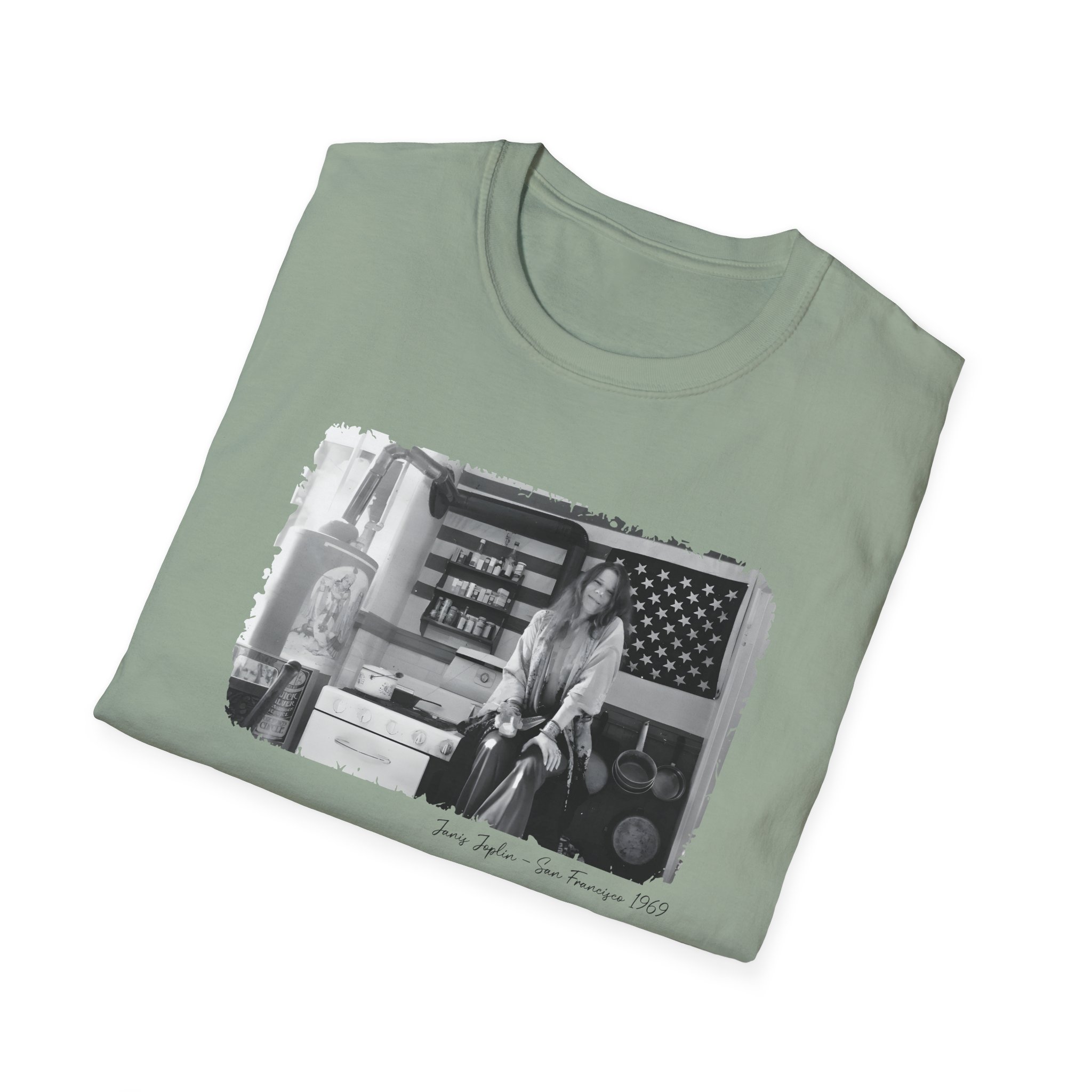 Janis in the Kitchen Unisex Softstyle T-Shirt - Image 28