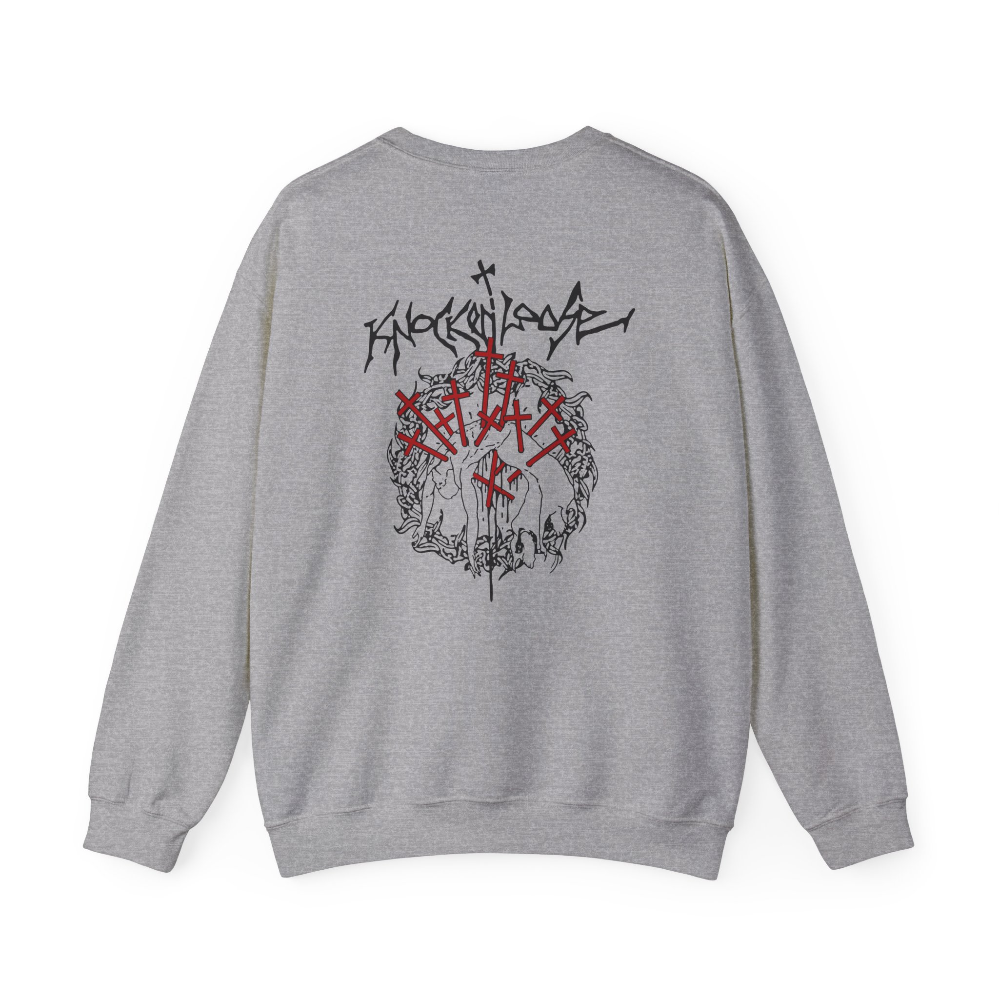 Knocked Loose Otak Ash Unisex Heavy Blend™ Crewneck Sweatshirt - Image 8