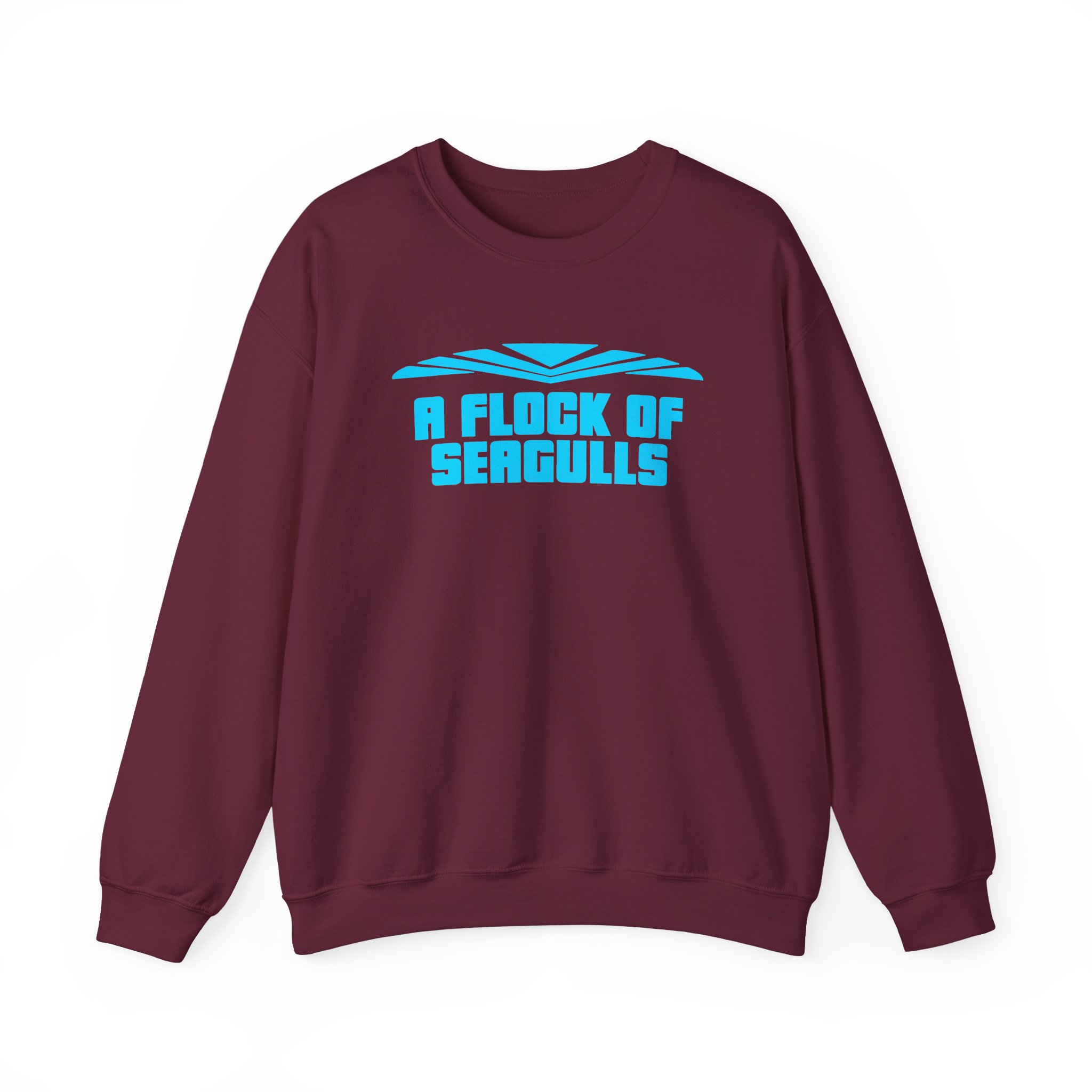 A Flock of Seagulls Logo Unisex Heavy Blend™ Crewneck Sweatshirt - Image 3