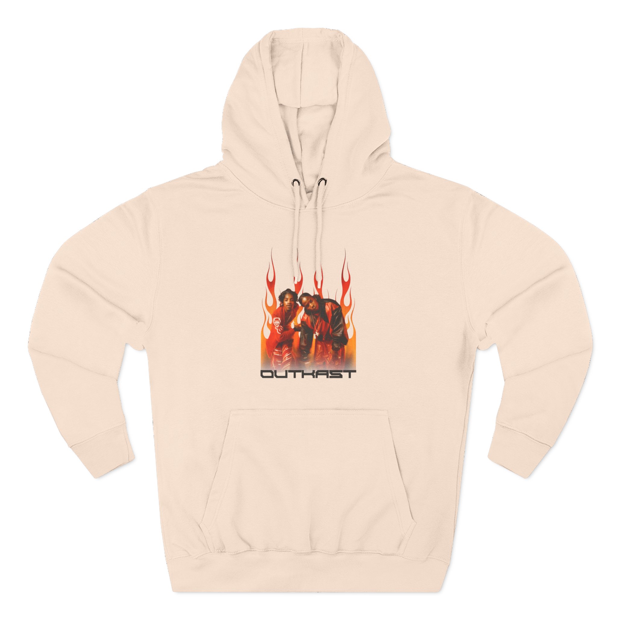 Outkast Flames Three-Panel Fleece Hoodie - Image 7