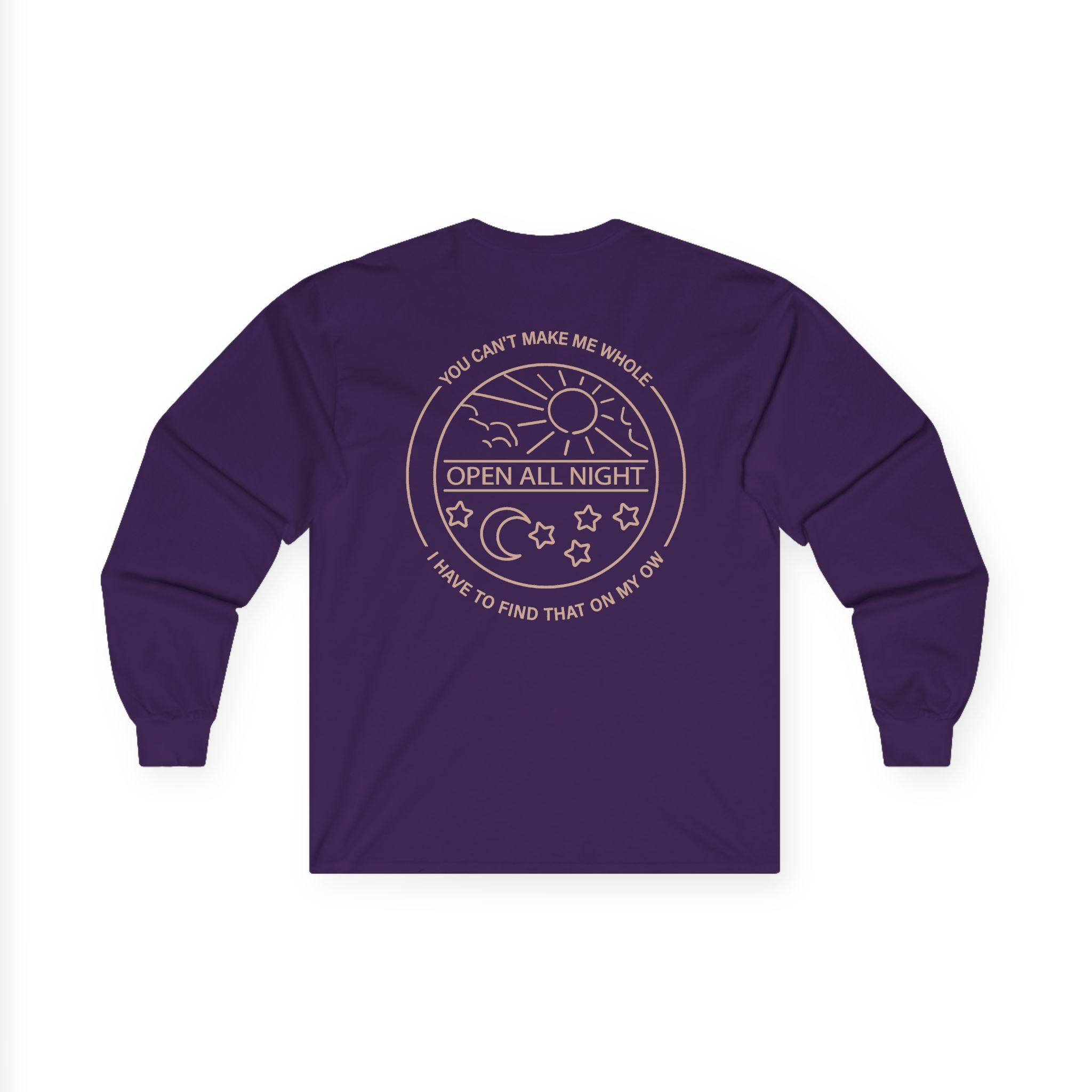 Brian Fallon Open All Night Unisex Ultra Cotton Long Sleeve Tee - Image 12