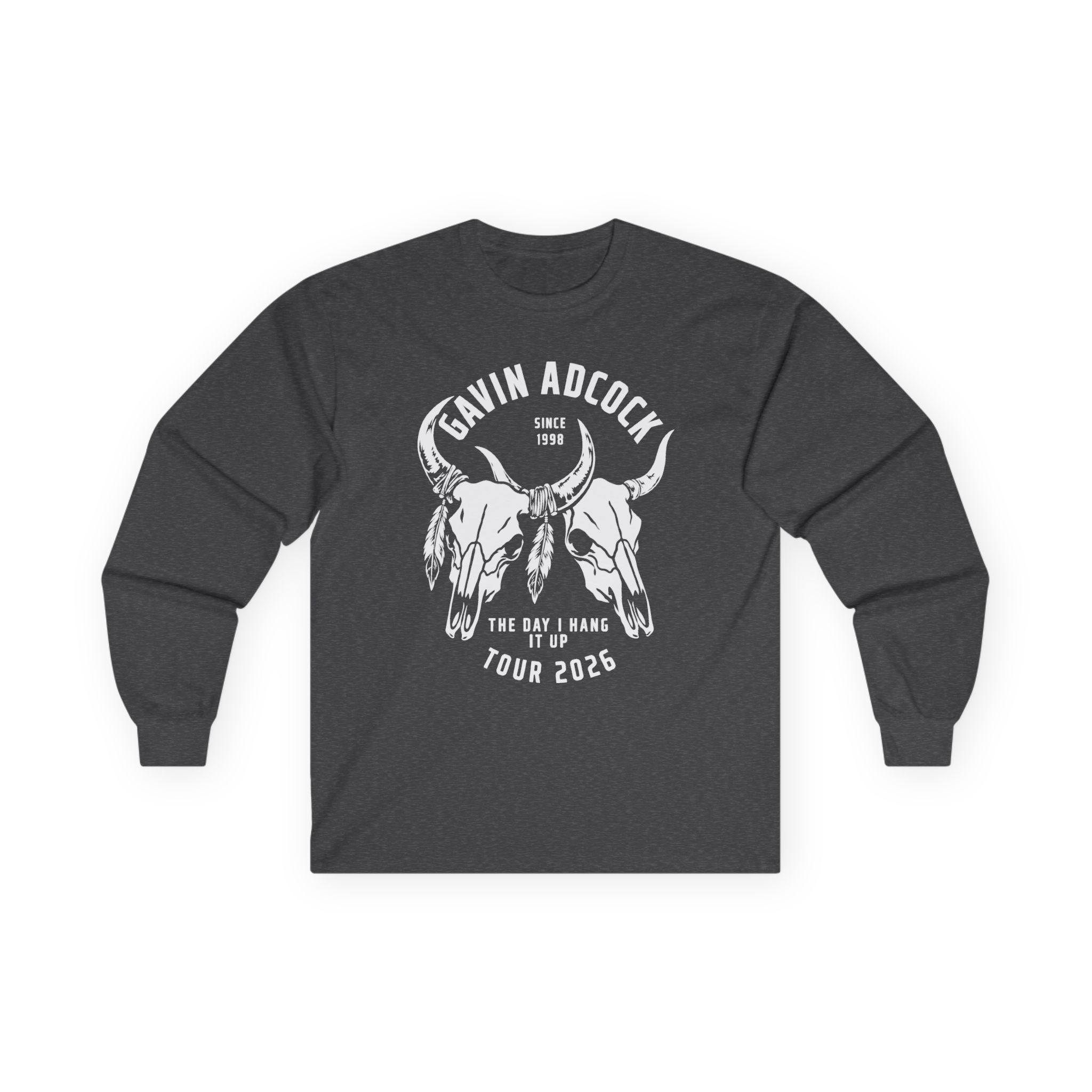 Gavin Adcock Steerhead Unisex Ultra Cotton Long Sleeve Tee - Image 11