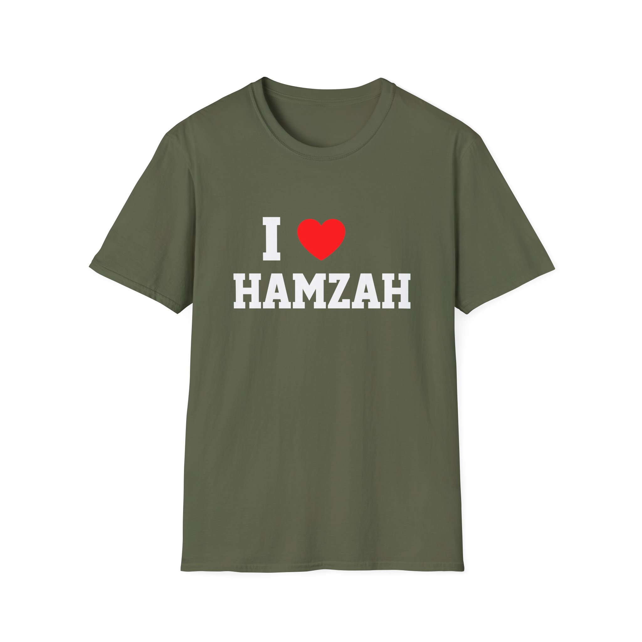Hamza Love Unisex Softstyle T-Shirt - Image 5