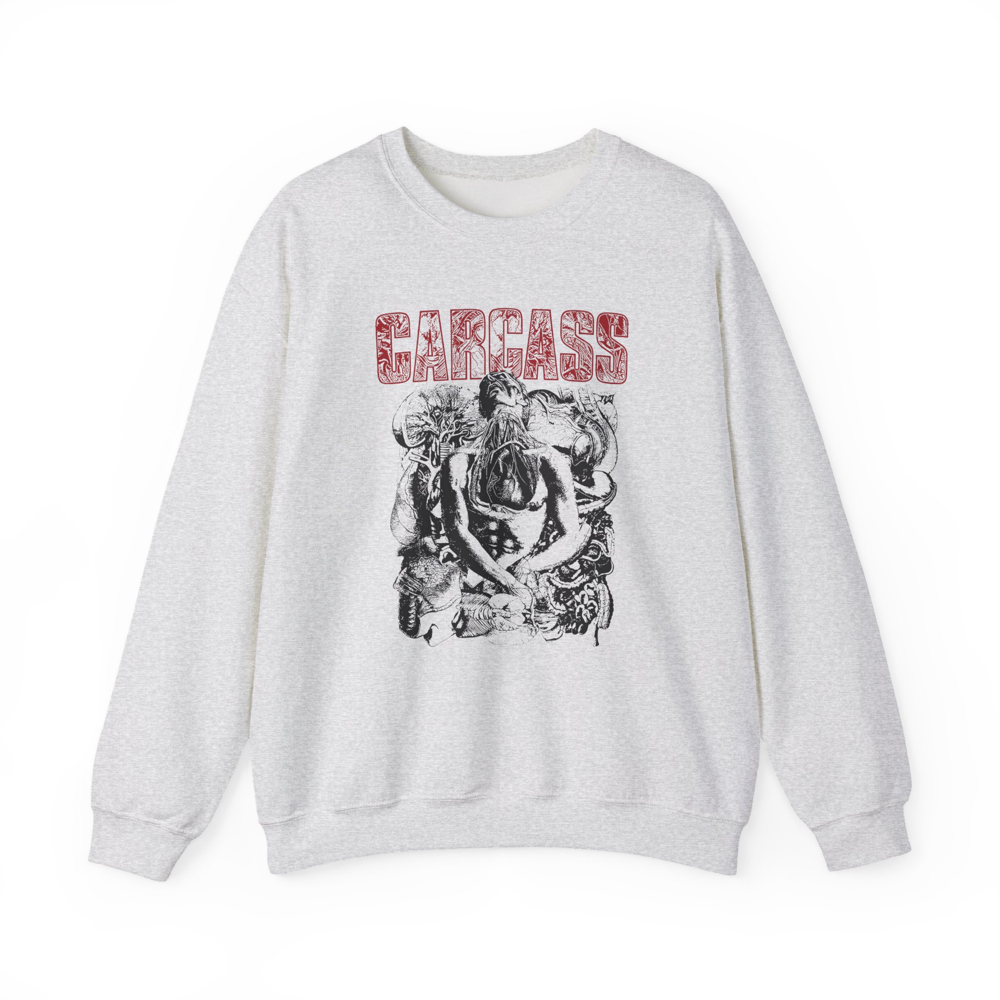 Carcass Torso Unisex Heavy Blend™ Crewneck Sweatshirt - Image 5