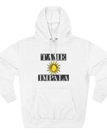 Tame Impala Run From The Sun Three-Panel Fleece Hoodie