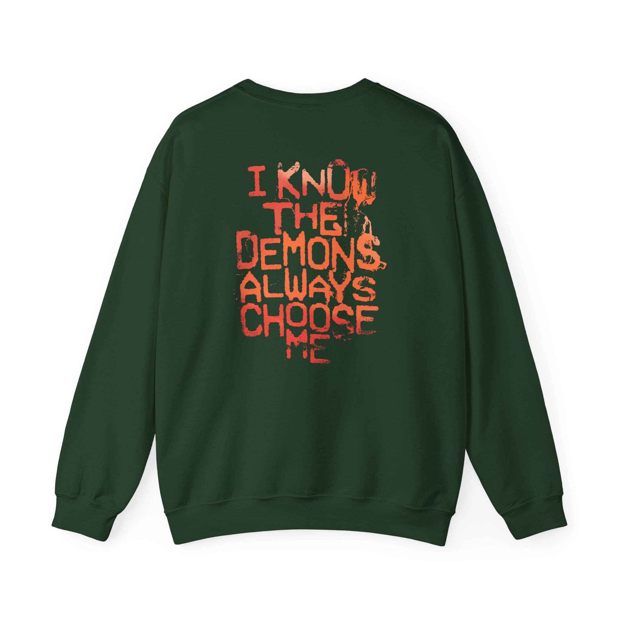 Poppy Demons Unisex Heavy Blend™ Crewneck Sweatshirt - Image 6