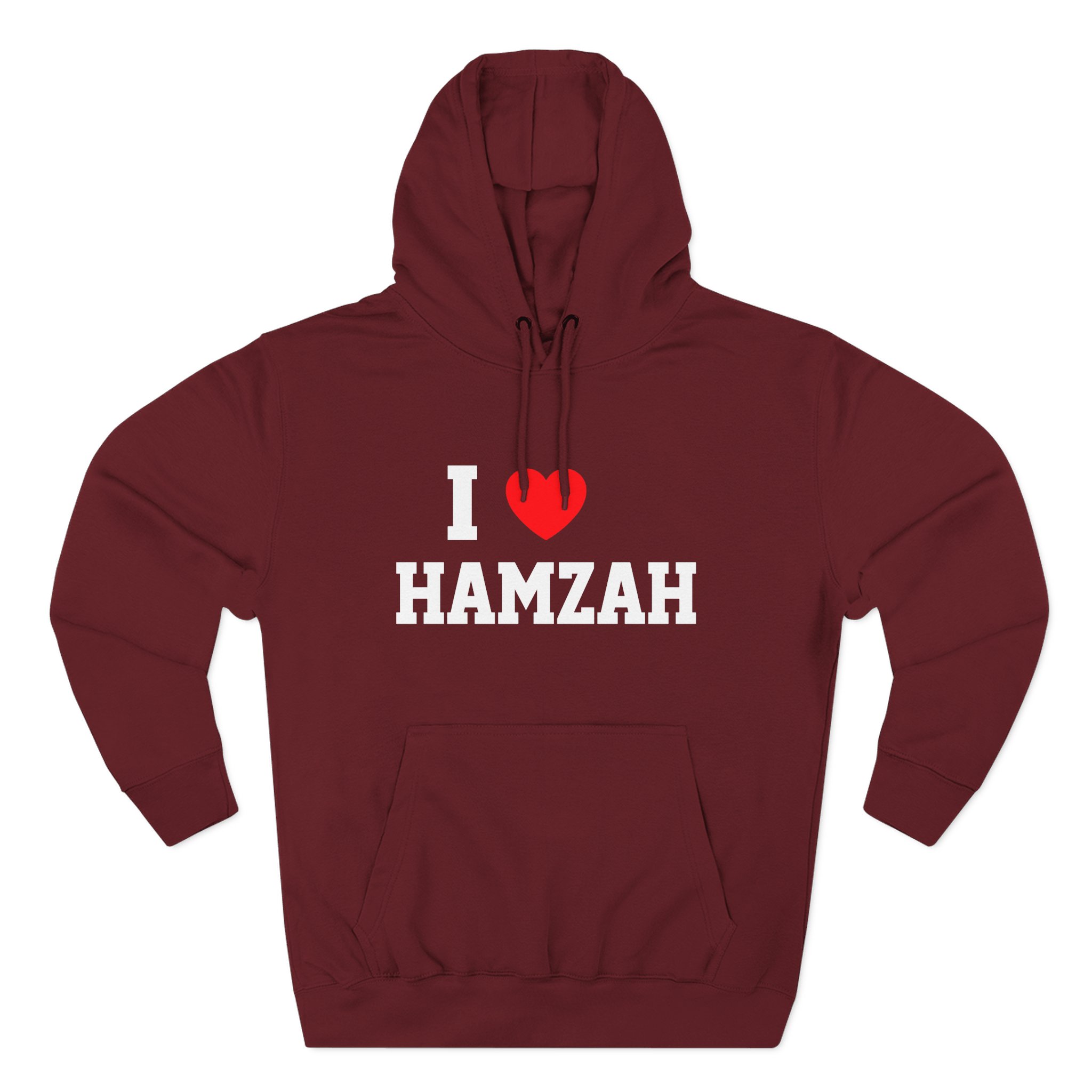 Hamza Love Three-panel Fleece Hoodie - Image 13