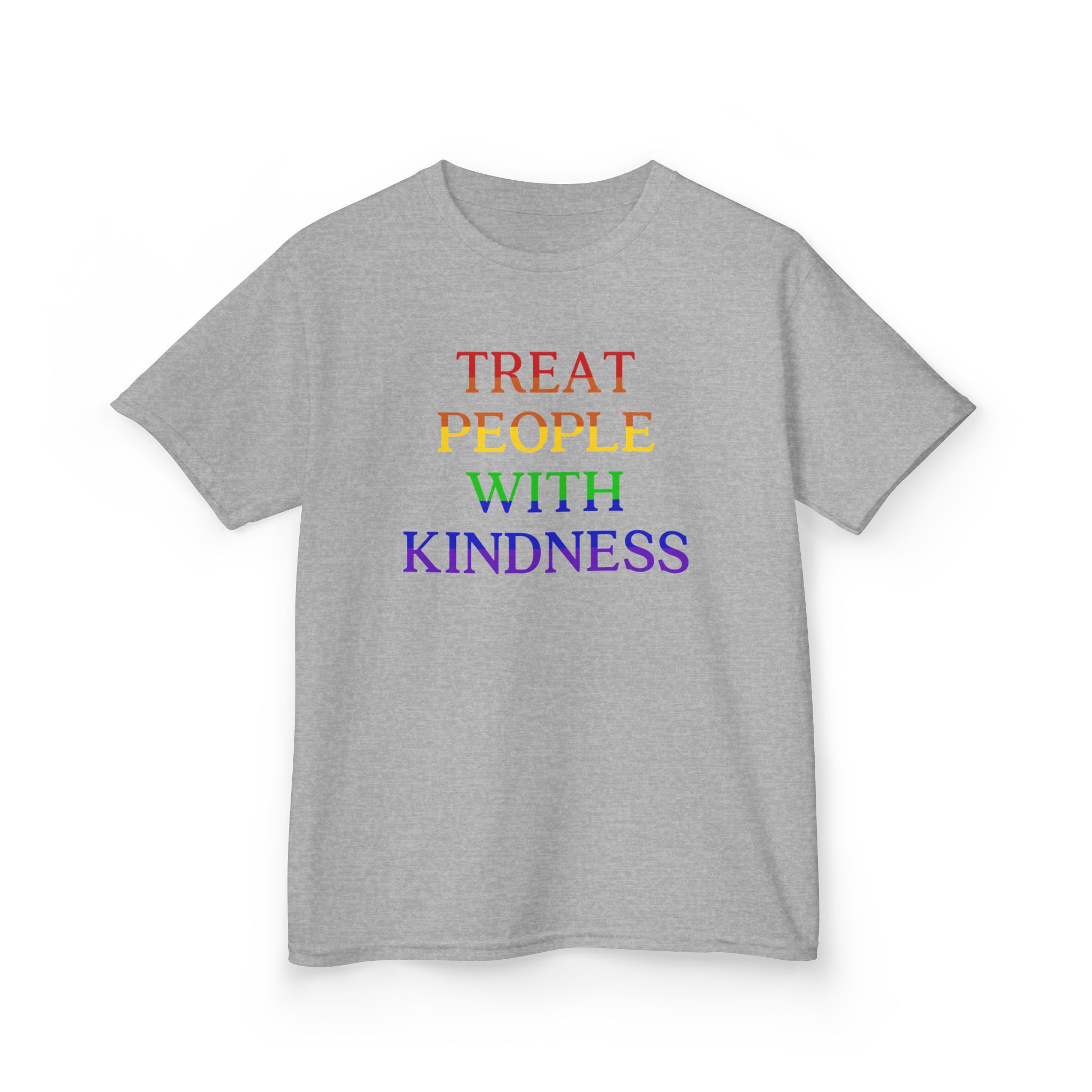 Love on Tour Treat People With Kindness Kids Heavy Cotton™ Tee - Image 5