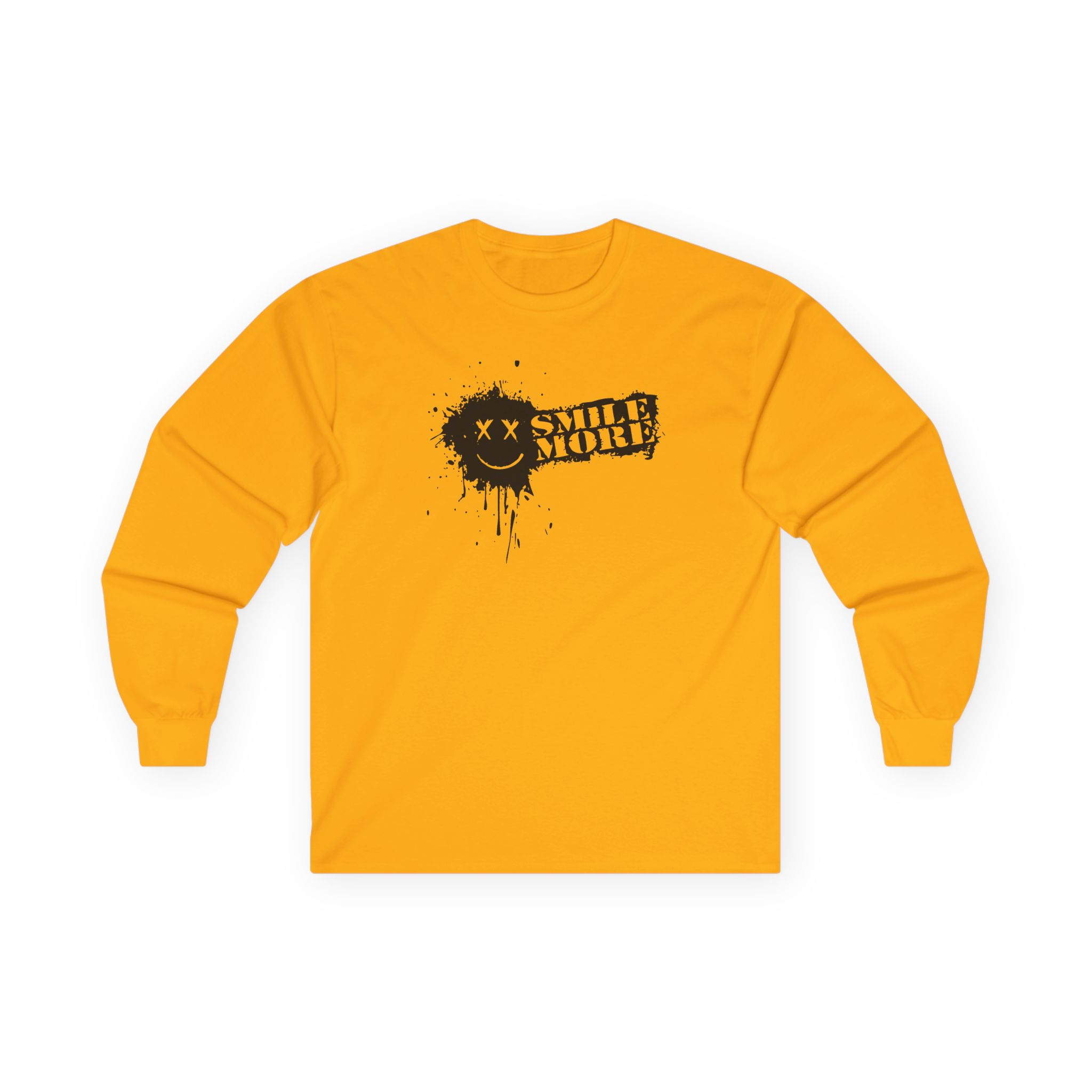 Roman Atwood Smile More Splatter Unisex Ultra Cotton Long Sleeve Tee - Image 5