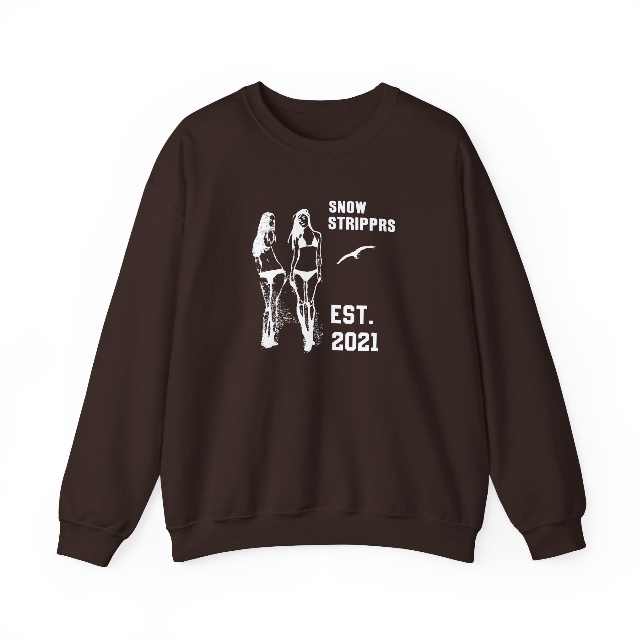 Snow Strippers Unisex Heavy Blend™ Crewneck Sweatshirt - Image 3