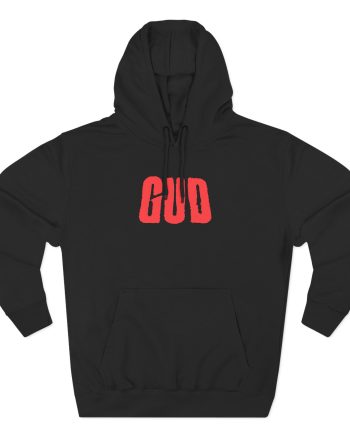 Slander Gud Vibrations Graffiti Three-Panel Fleece Hoodie