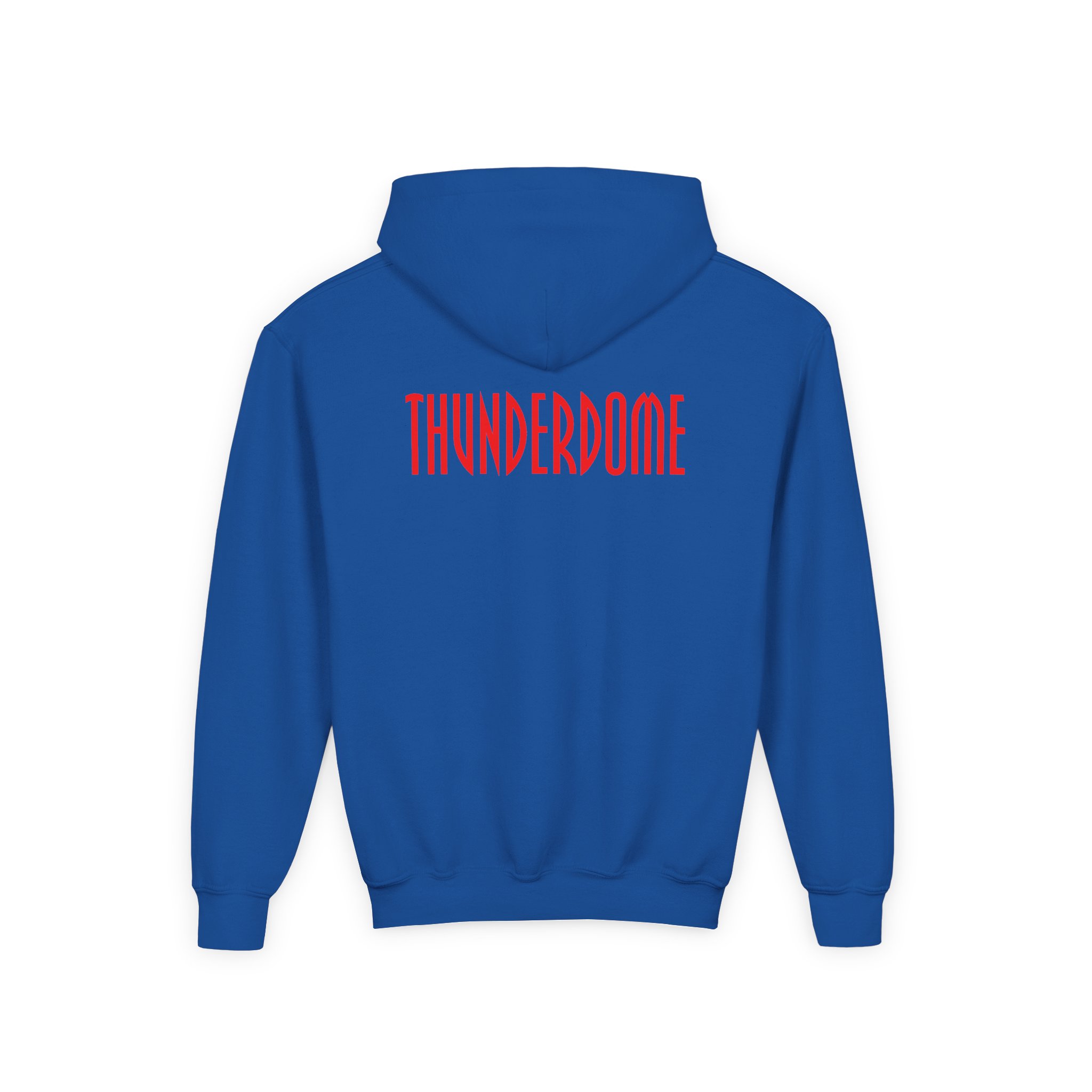 Thunderdome Logo Youth Heavy Blend Hooded Sweatshirt - Image 6