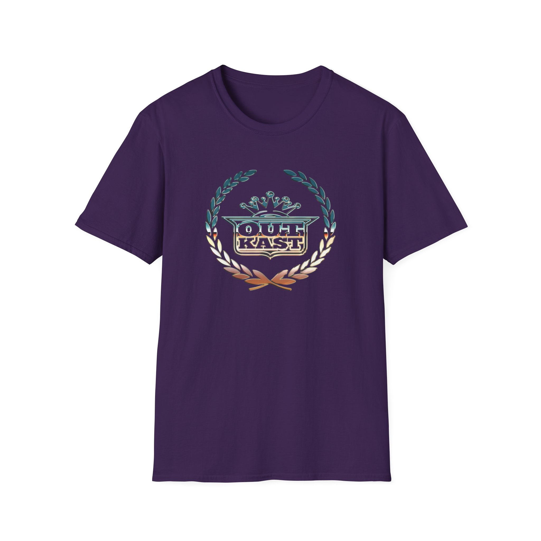 Outkast Hood Ornament Unisex Softstyle T-Shirt - Image 11