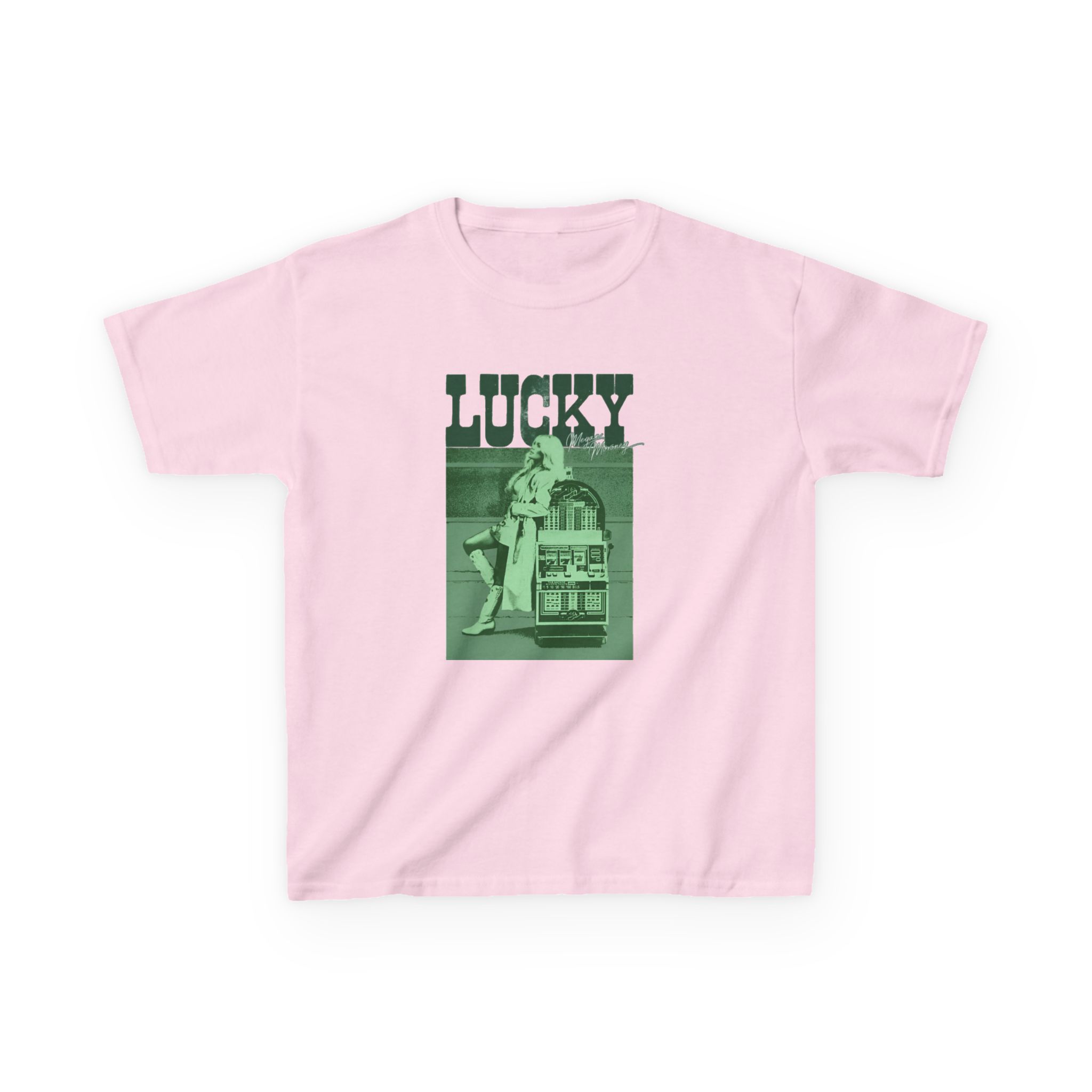 Megan Moroney Lucky Portrait Kids Heavy Cotton™ Tee - Image 9