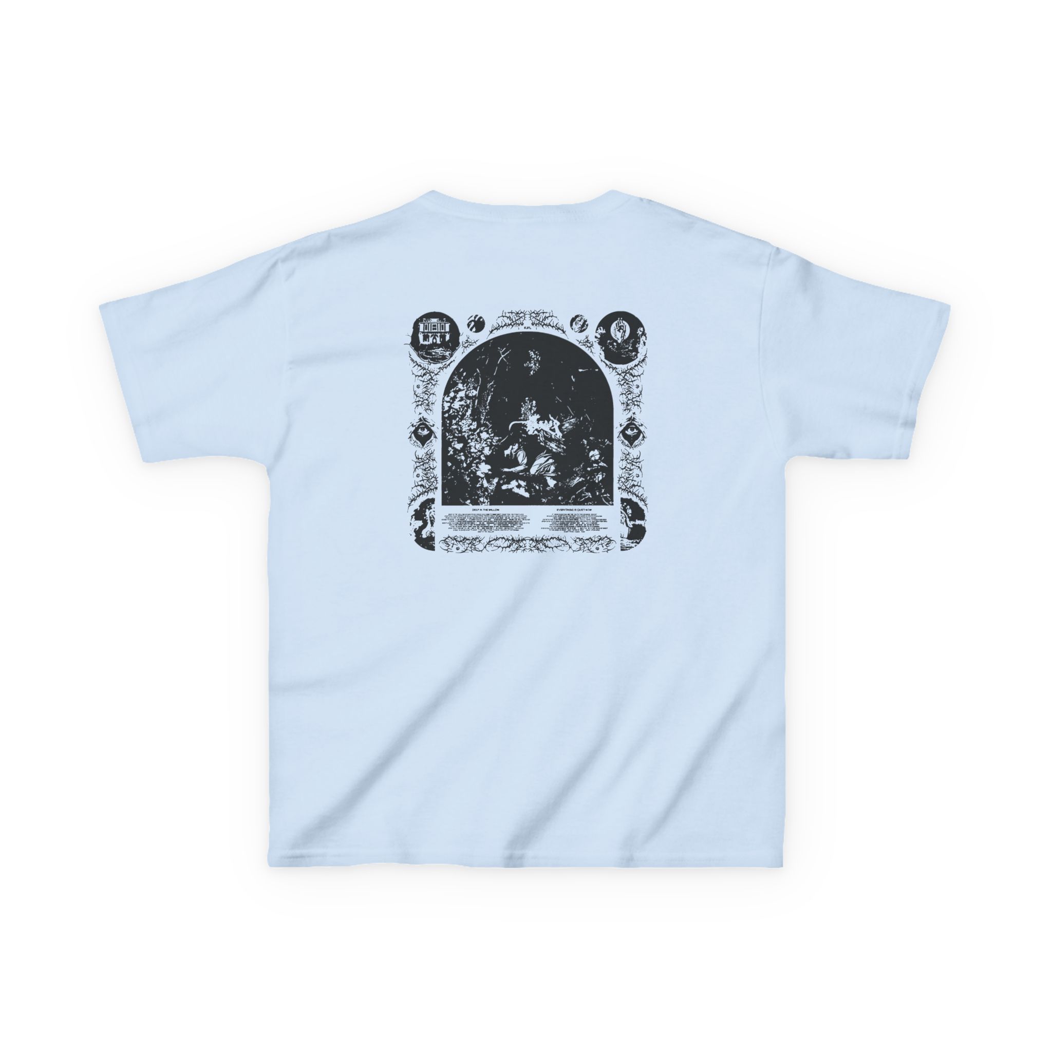 Knocked Loose Quiet Now Kids Heavy Cotton™ Tee - Image 6