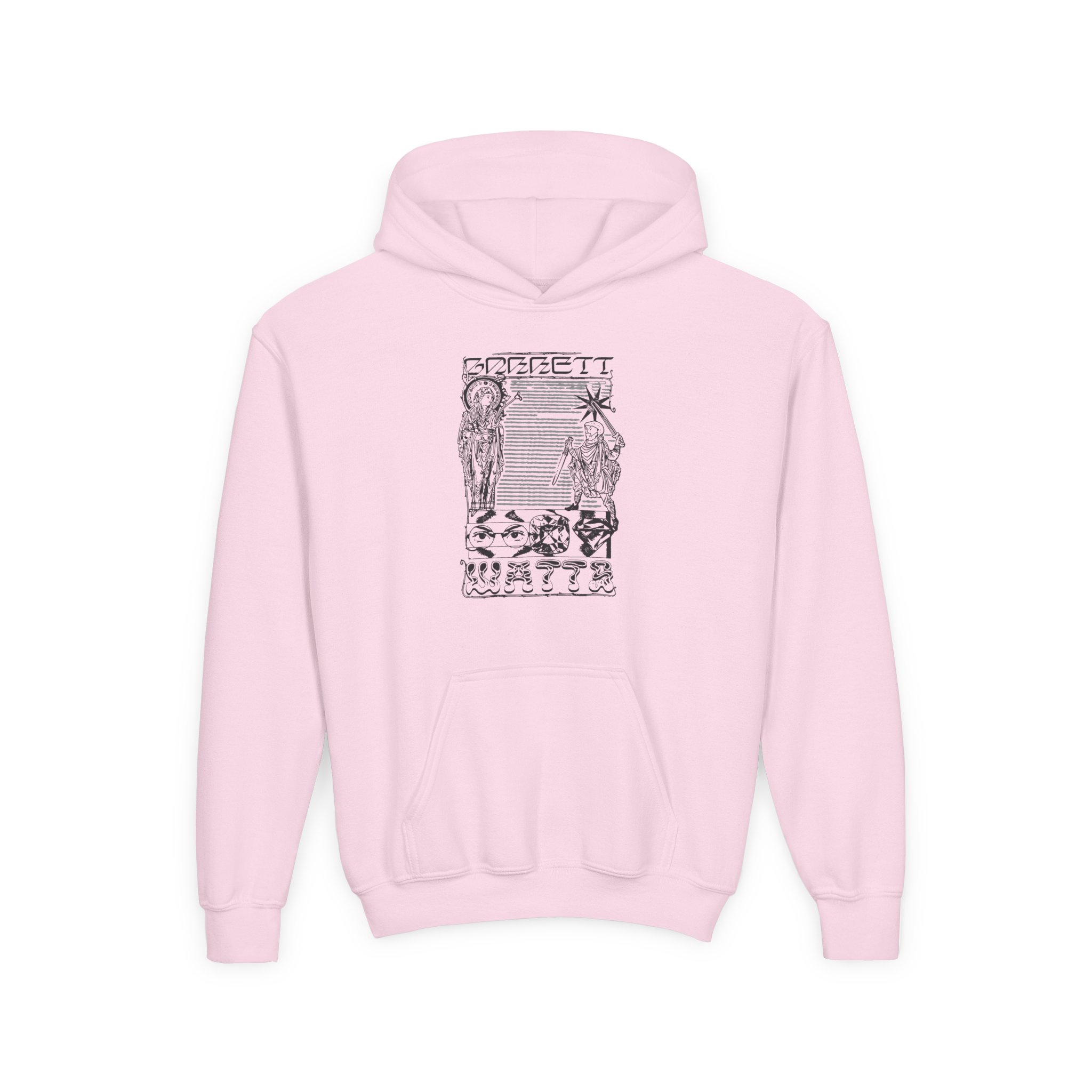 Garrett Watts the Secret Youth Heavy Blend Hooded Sweatshirt - Image 7