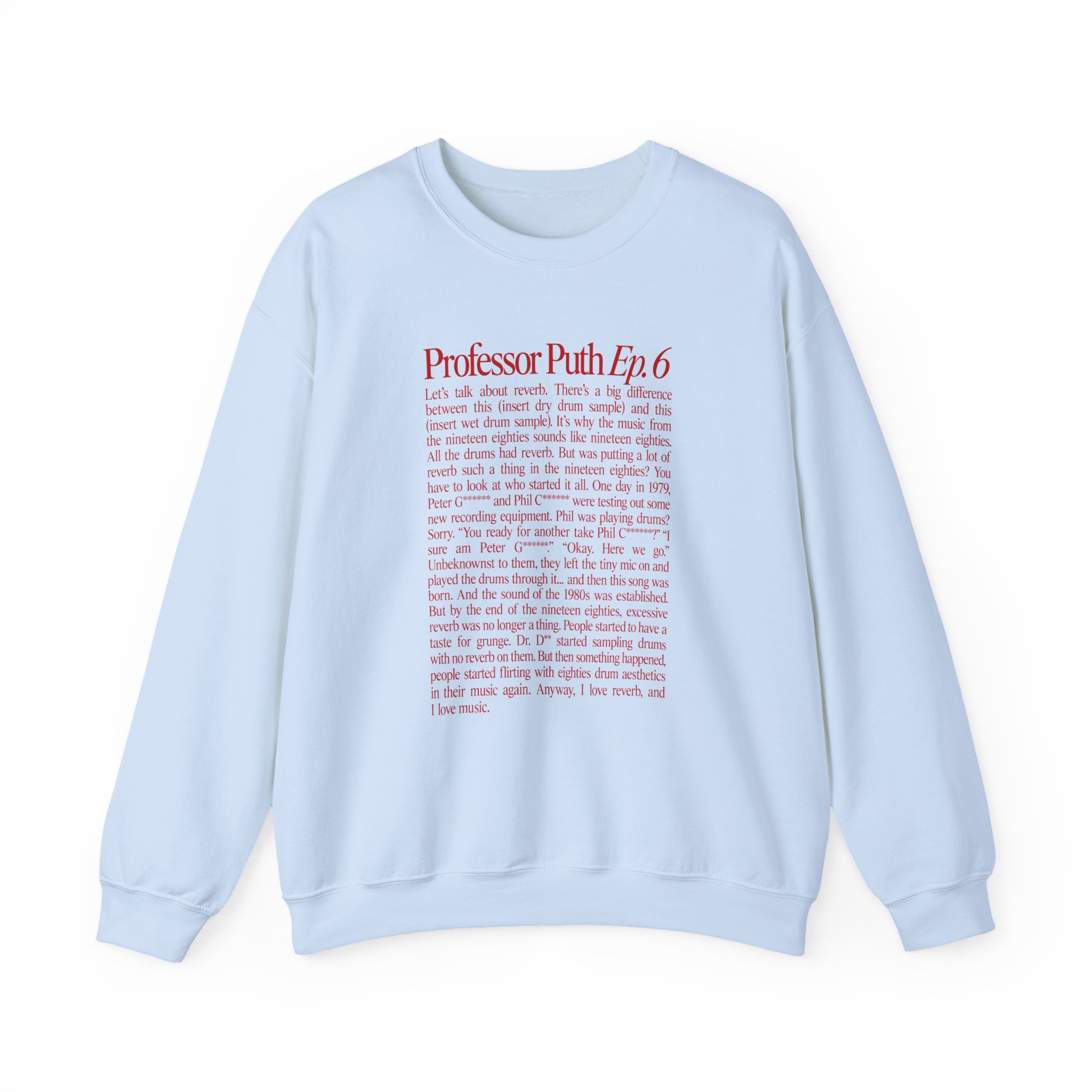 Charlie Puth Professor Puth Unisex Heavy Blend™ Crewneck Sweatshirt - Image 9