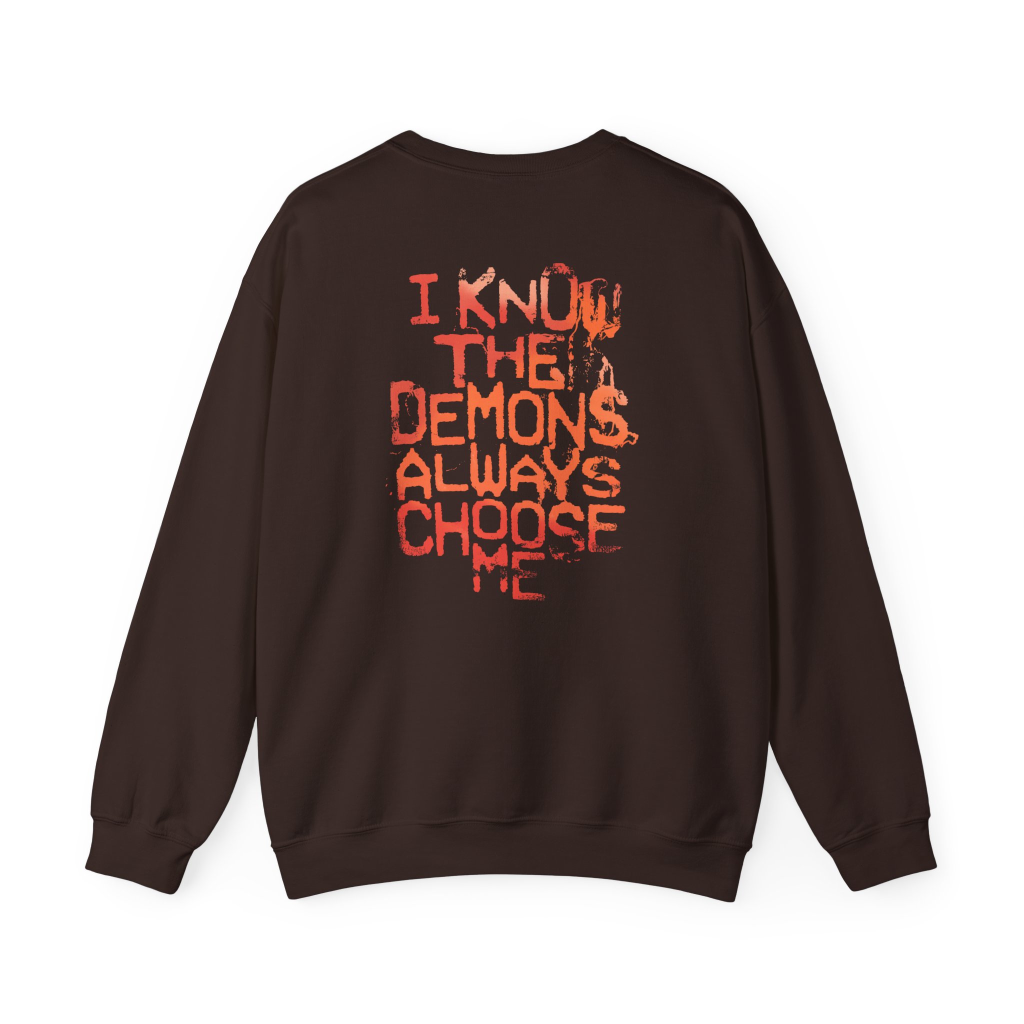 Poppy Demons Unisex Heavy Blend™ Crewneck Sweatshirt - Image 4
