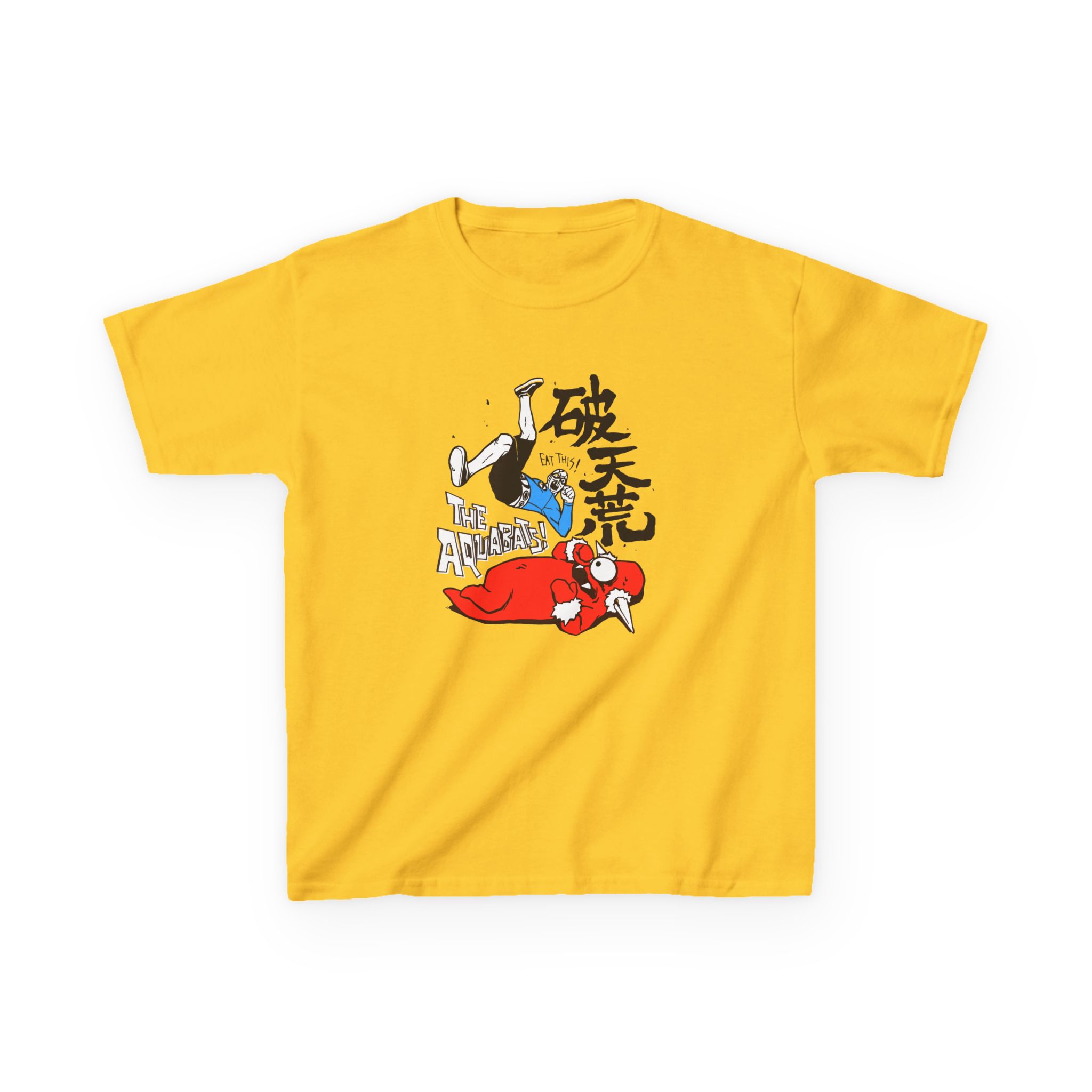 The Aquabats Elbow Drop! Archive Kids Heavy Cotton™ Tee - Image 5