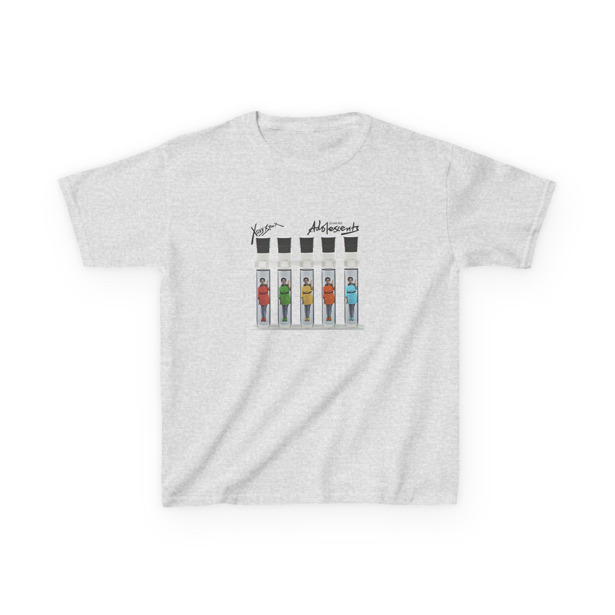 Kids X-ray Spex Germ Free Five Tube Heavy Cotton™ Tee - Image 5
