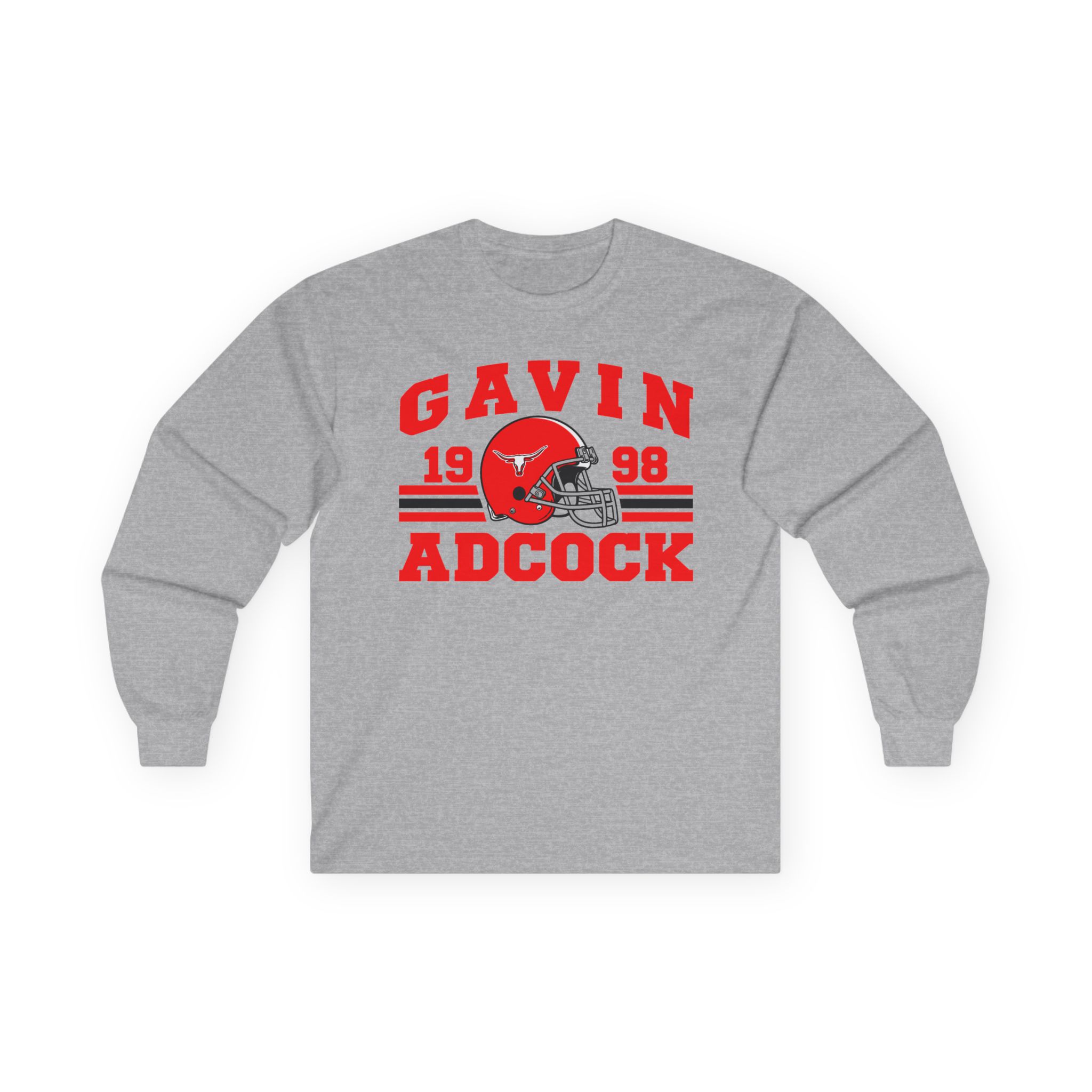 Gavin Adcock Football Unisex Ultra Cotton Long Sleeve Tee - Image 5