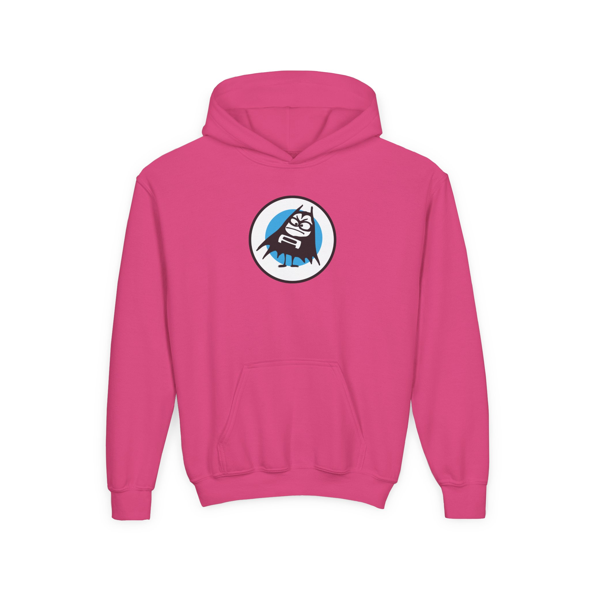 The Aquabats Lil Bat Youth Heavy Blend Hooded Sweatshirt - Image 11
