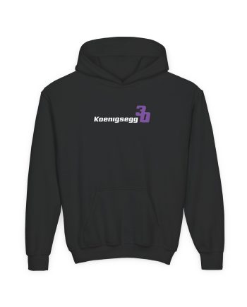 Youth Koenigsegg Spine Heavy Blend Hooded Sweatshirt
