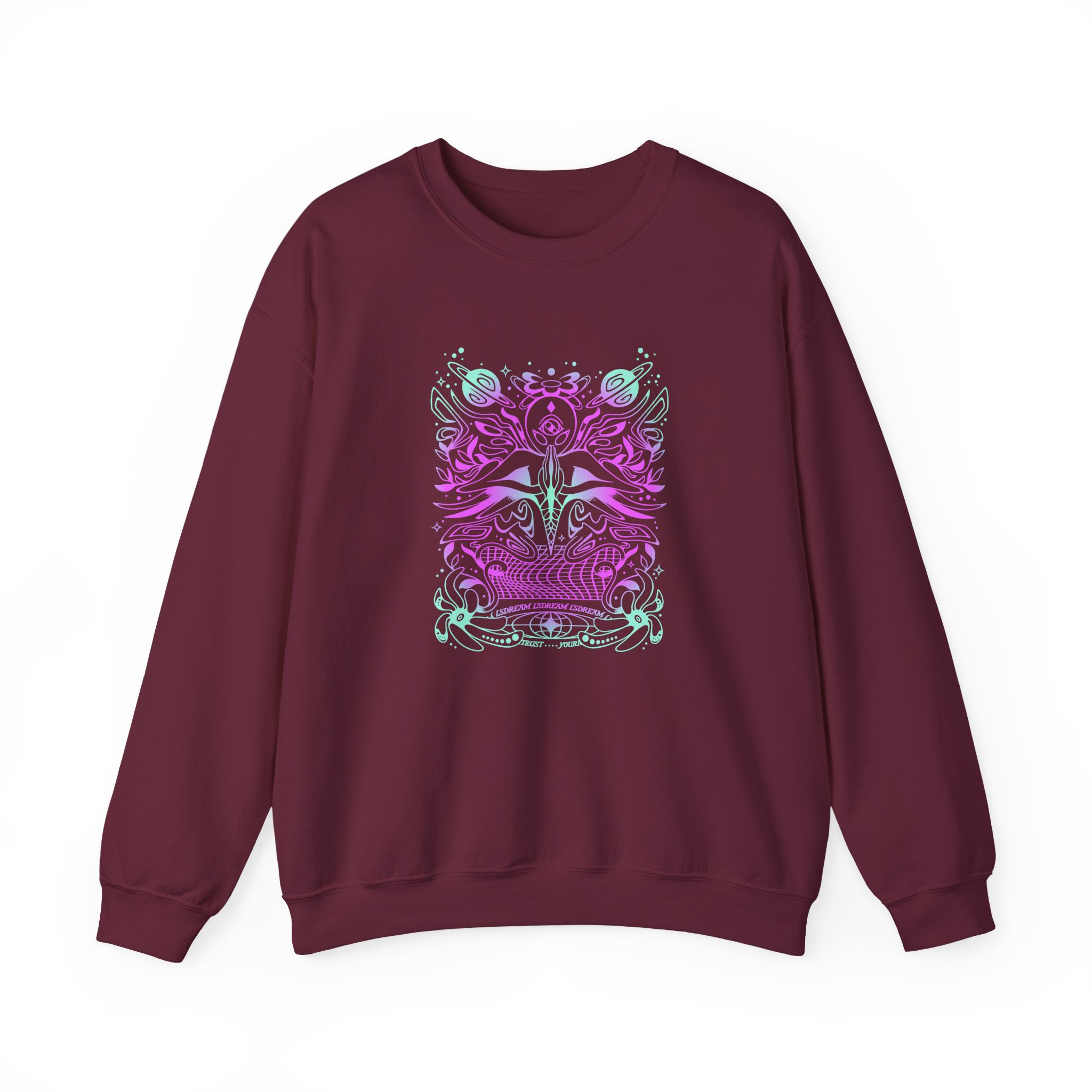 Lsdream Alien Moth Man Unisex Heavy Blend™ Crewneck Sweatshirt - Image 5