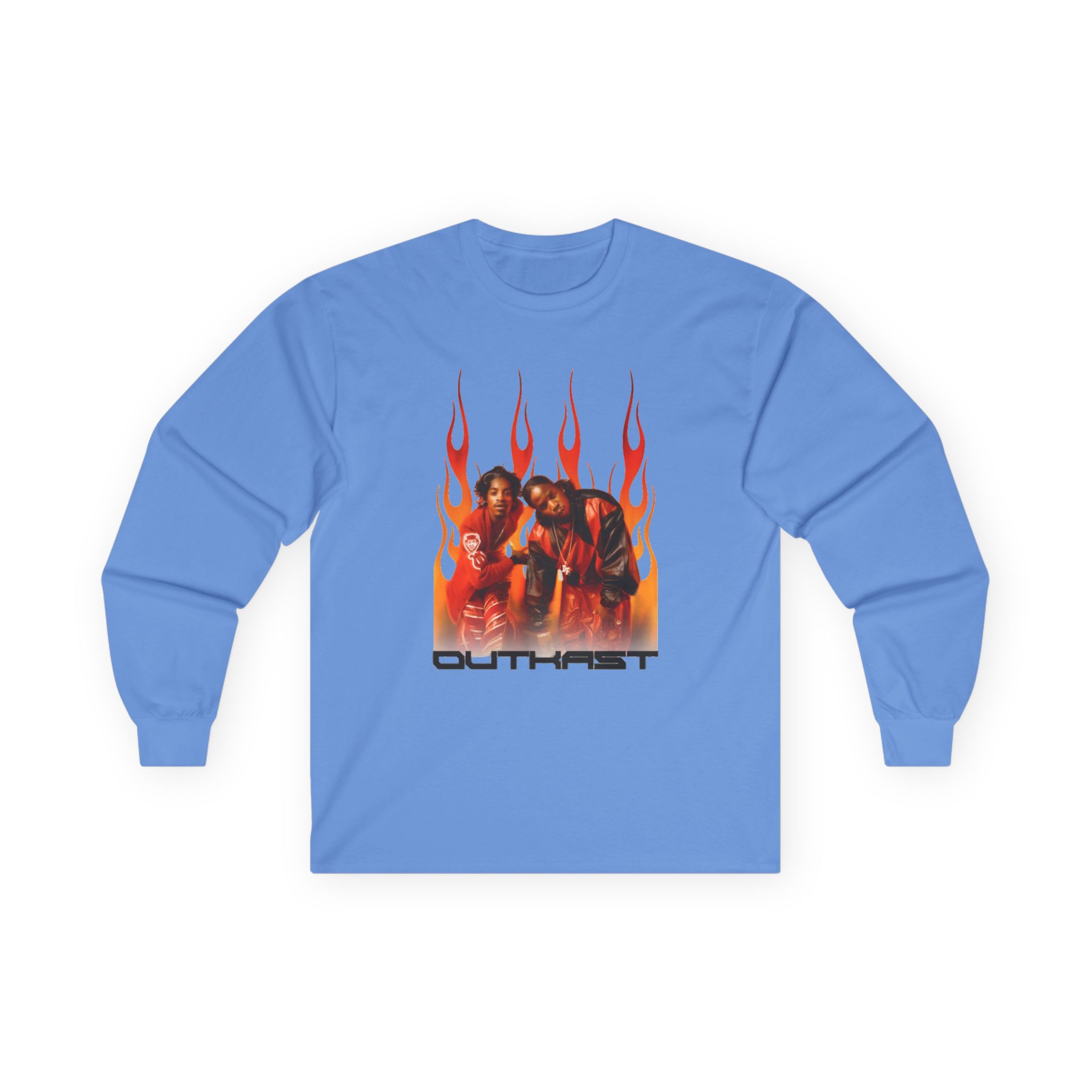 Outkast Flames Unisex Ultra Cotton Long Sleeve Tee - Image 13