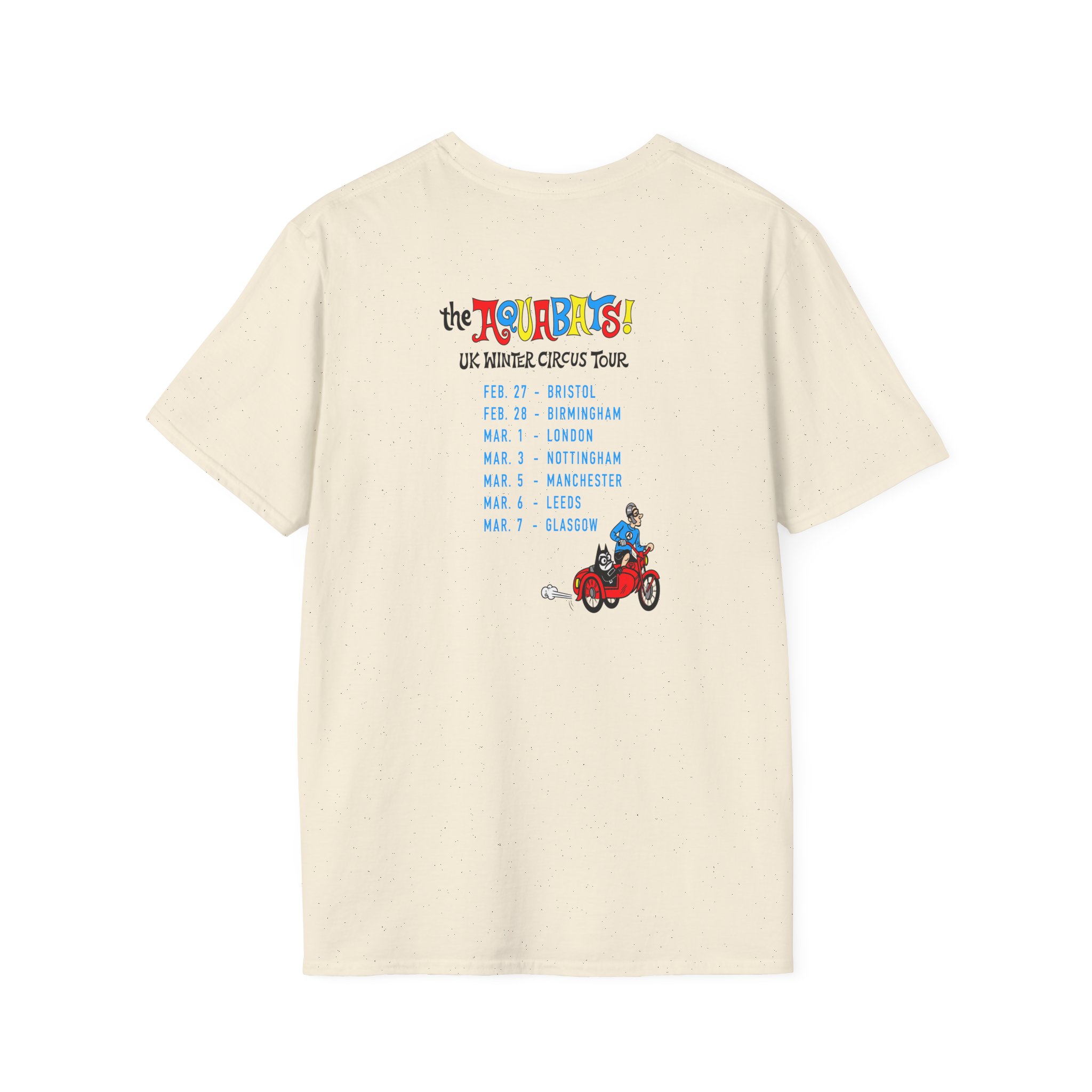 The Aquabats on a Bike! Unisex Softstyle T-Shirt - Image 10