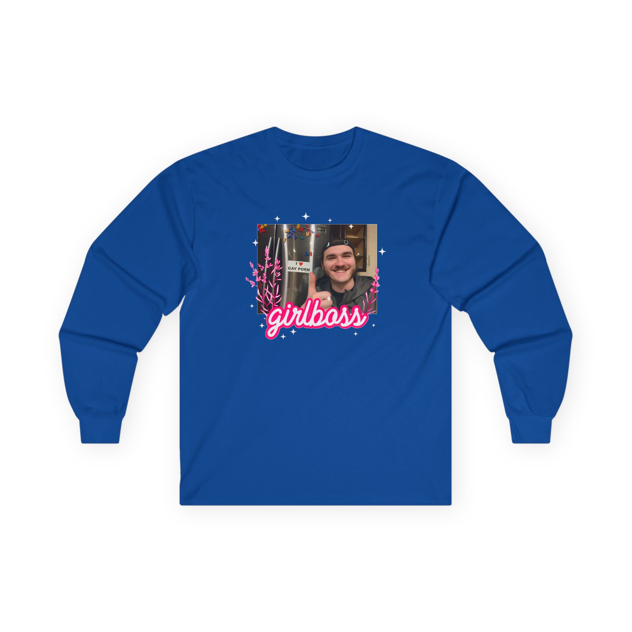 Jschlatt Girlboss Unisex Ultra Cotton Long Sleeve Tee - Image 11