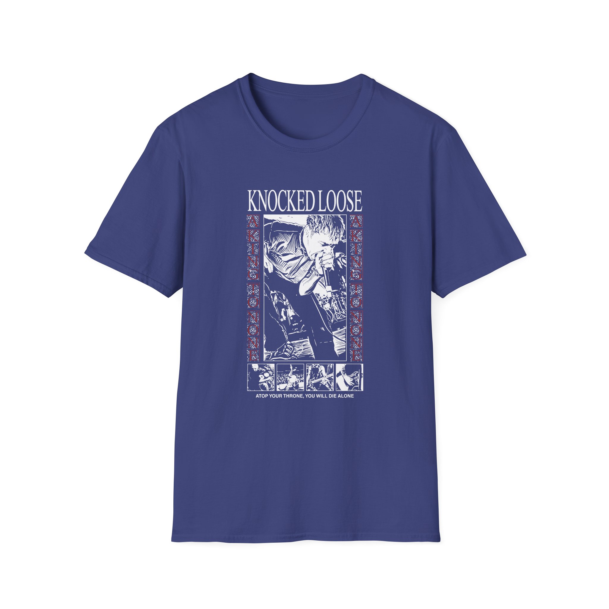 Knocked Loose Atop Your Throne Unisex Softstyle T-Shirt - Image 11