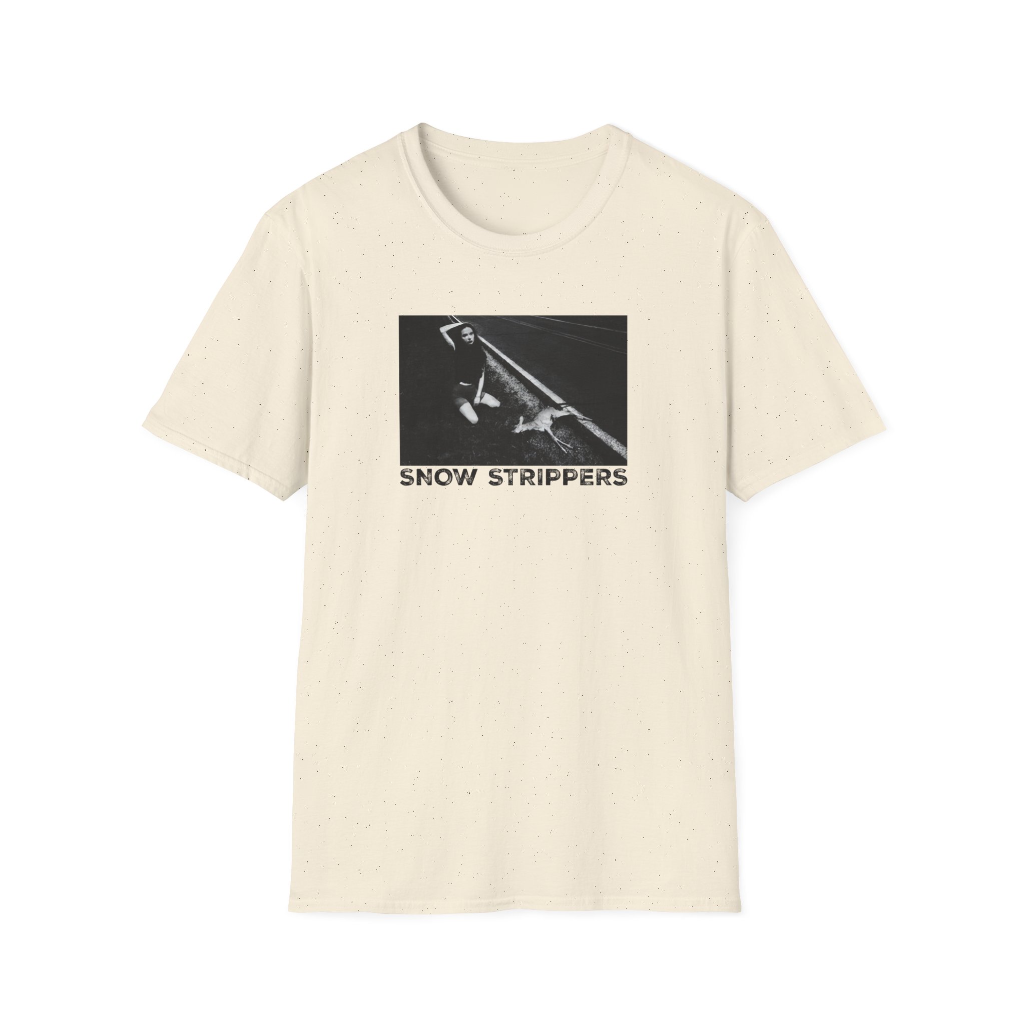 Snow Strippers Unisex Softstyle T-Shirt - Image 5