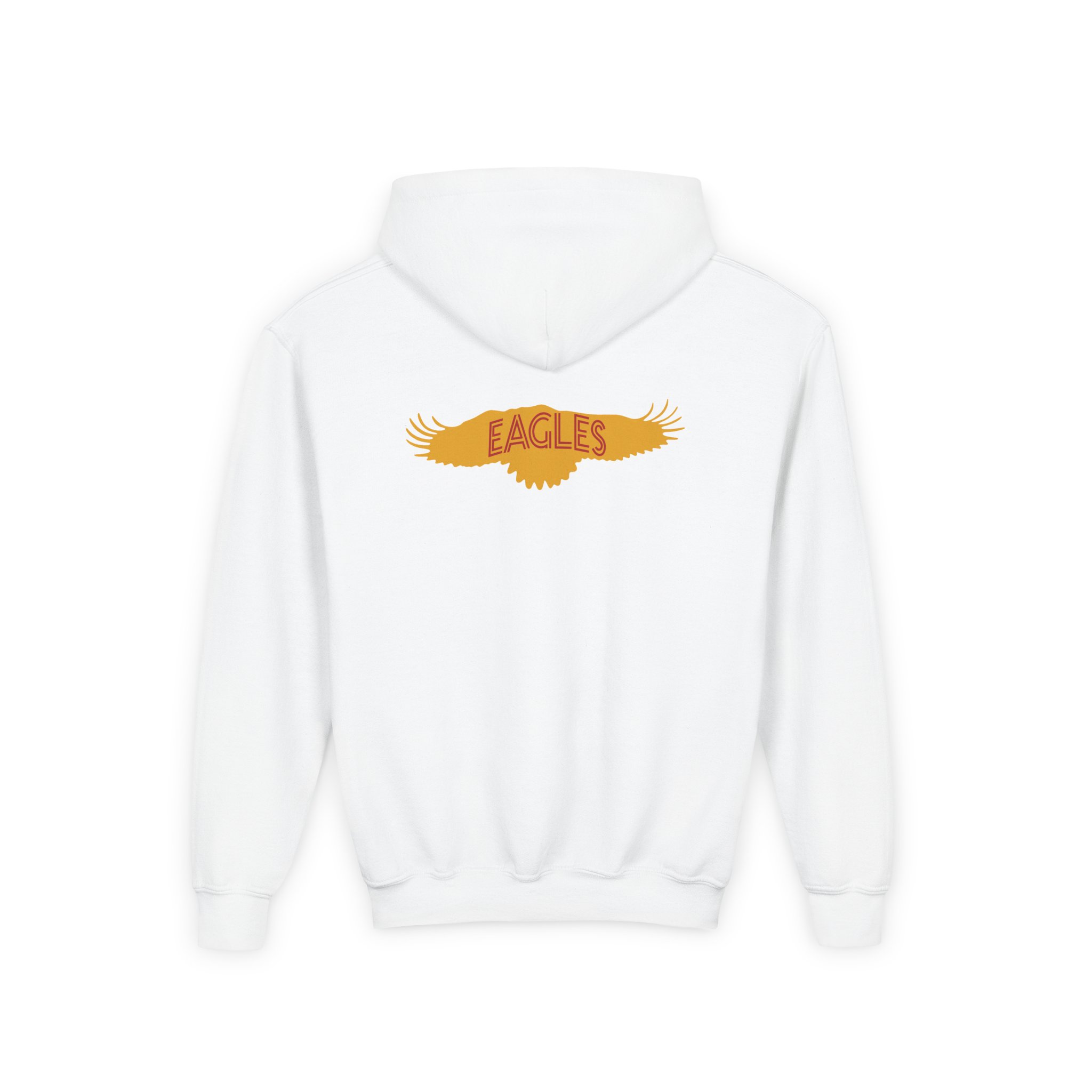Youth The Eagles Wings Heavy Blend Hooded Sweatshirt - Image 2