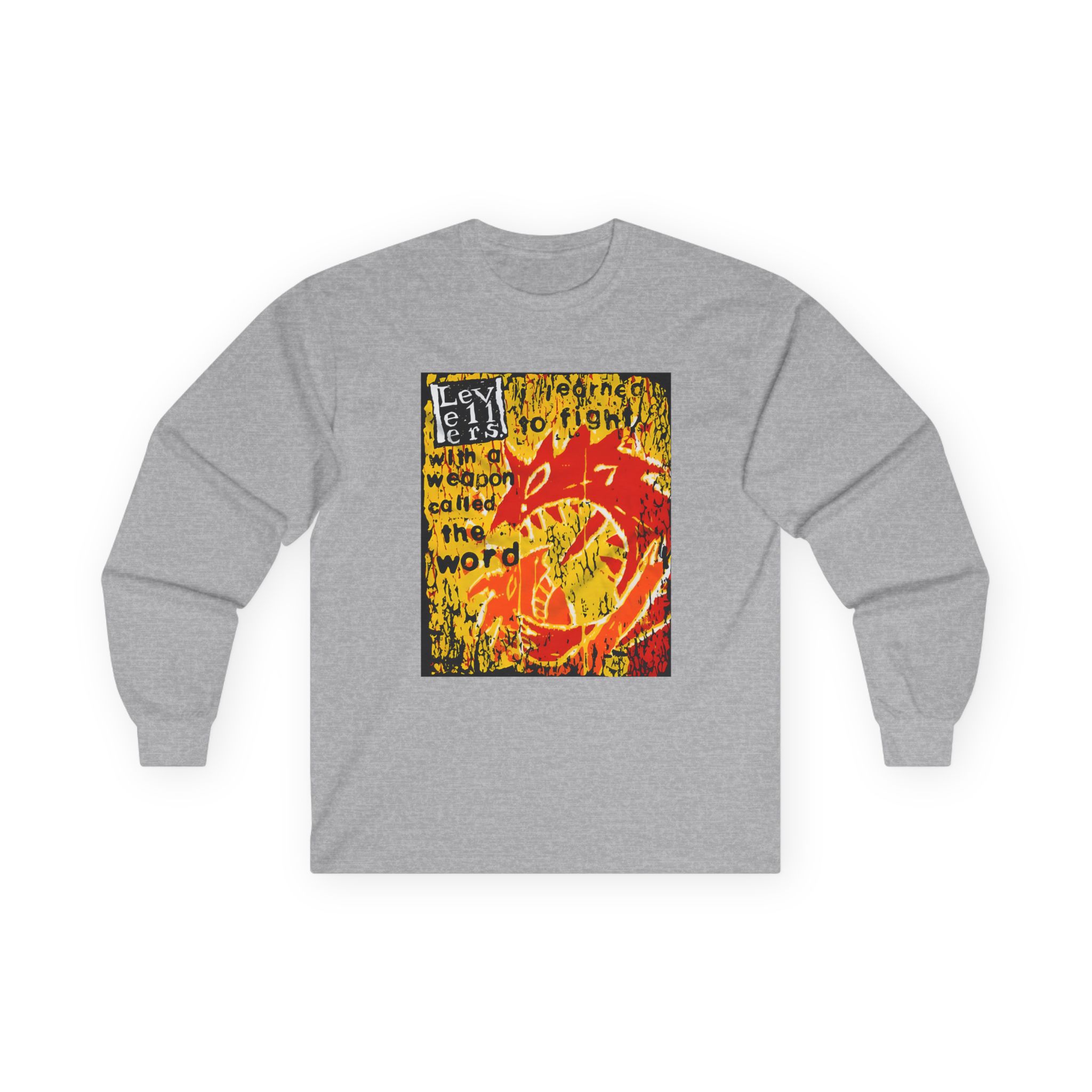 Levellers a Weapon Called the Word Unisex Ultra Cotton Long Sleeve Tee - Image 5