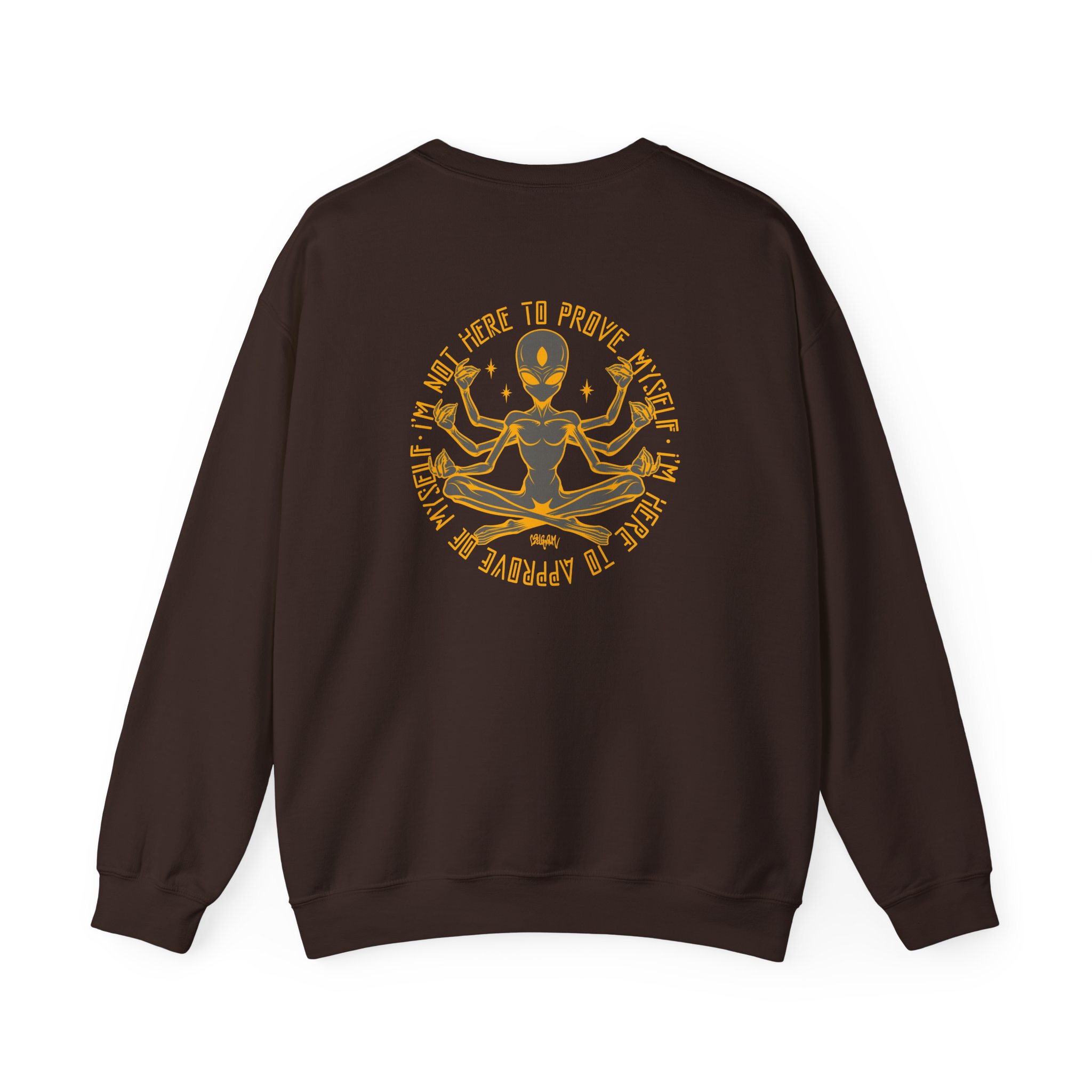 Lsdream Cosmic Upgrade Unisex Heavy Blend™ Crewneck Sweatshirt - Image 12