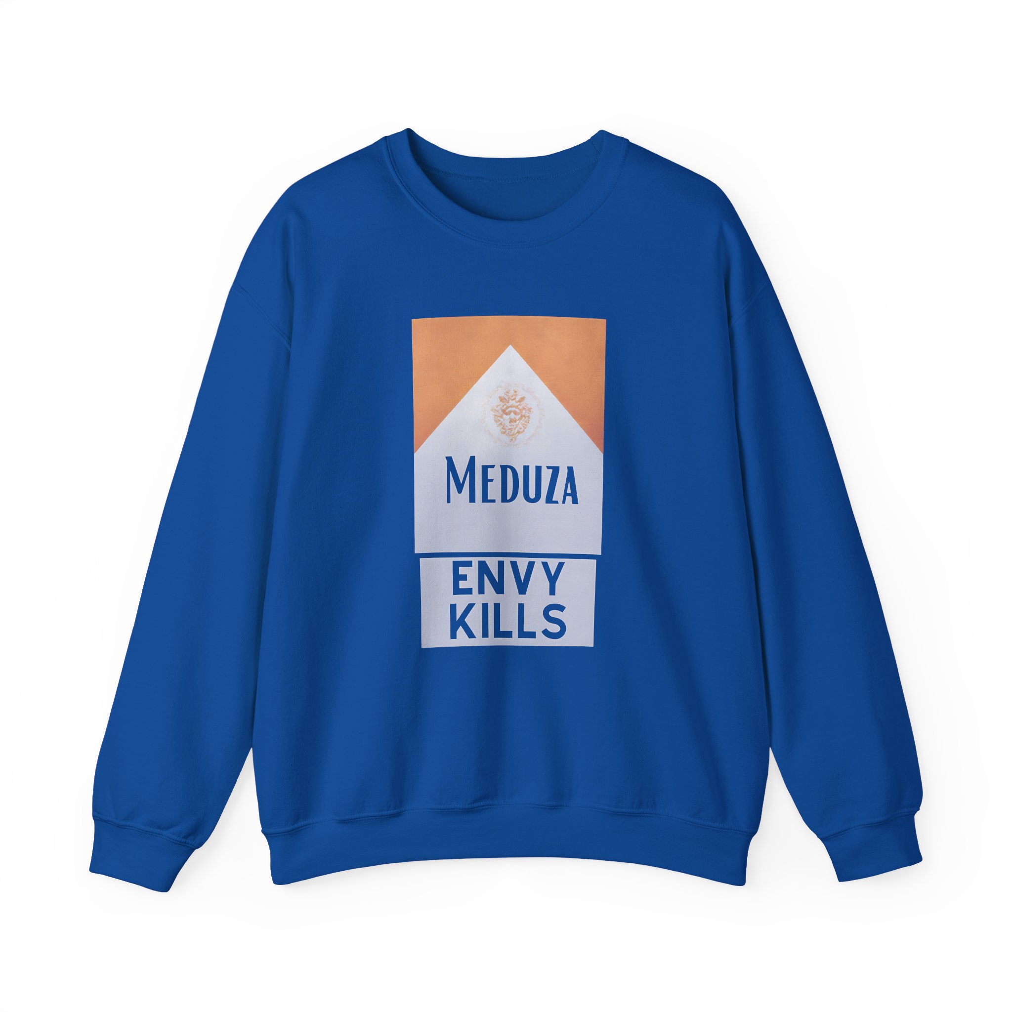 Meduza Envy Boxy Tie-dyed Unisex Heavy Blend™ Crewneck Sweatshirt - Image 19