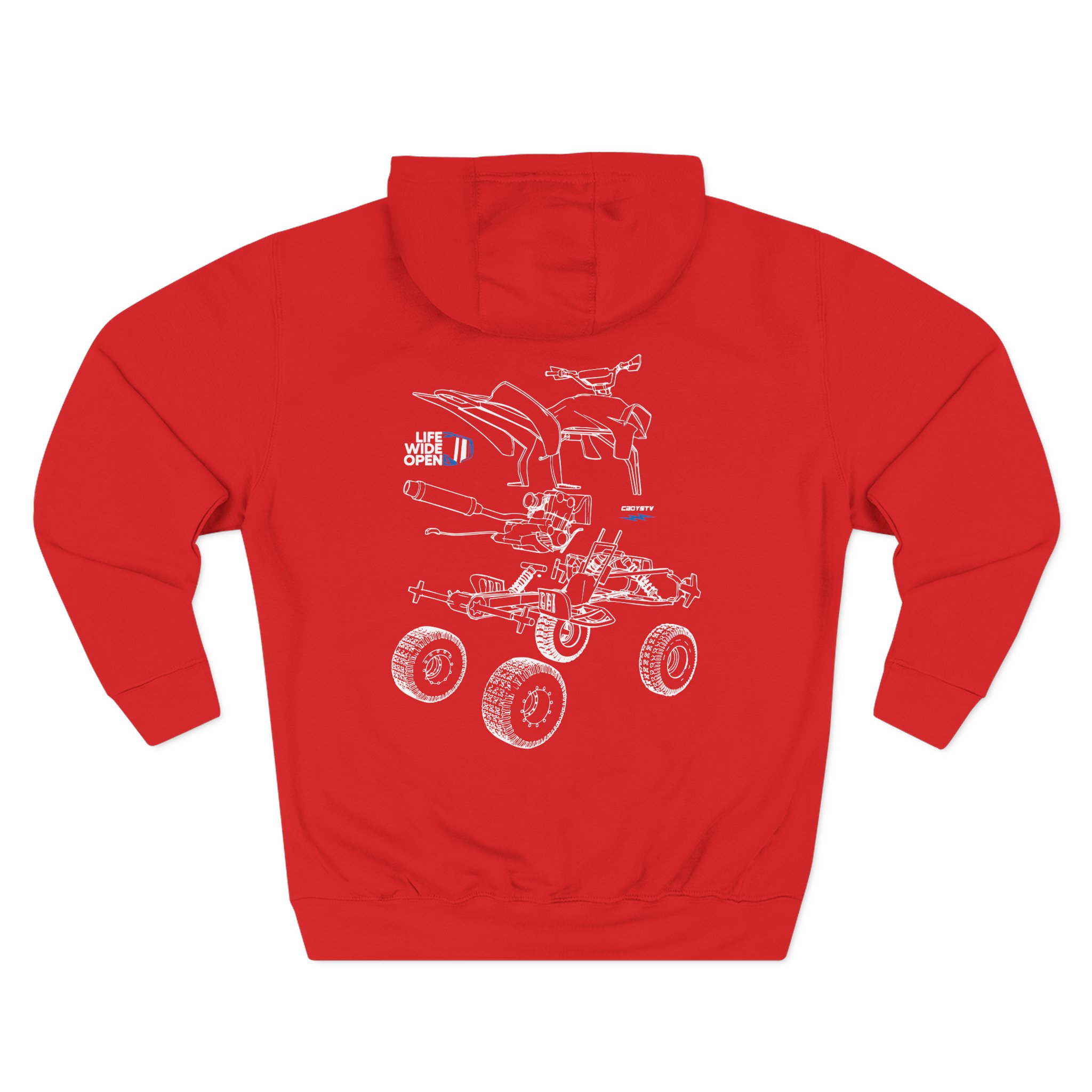 Cboystv Quad Blowup Three-Panel Fleece Hoodie - Image 12