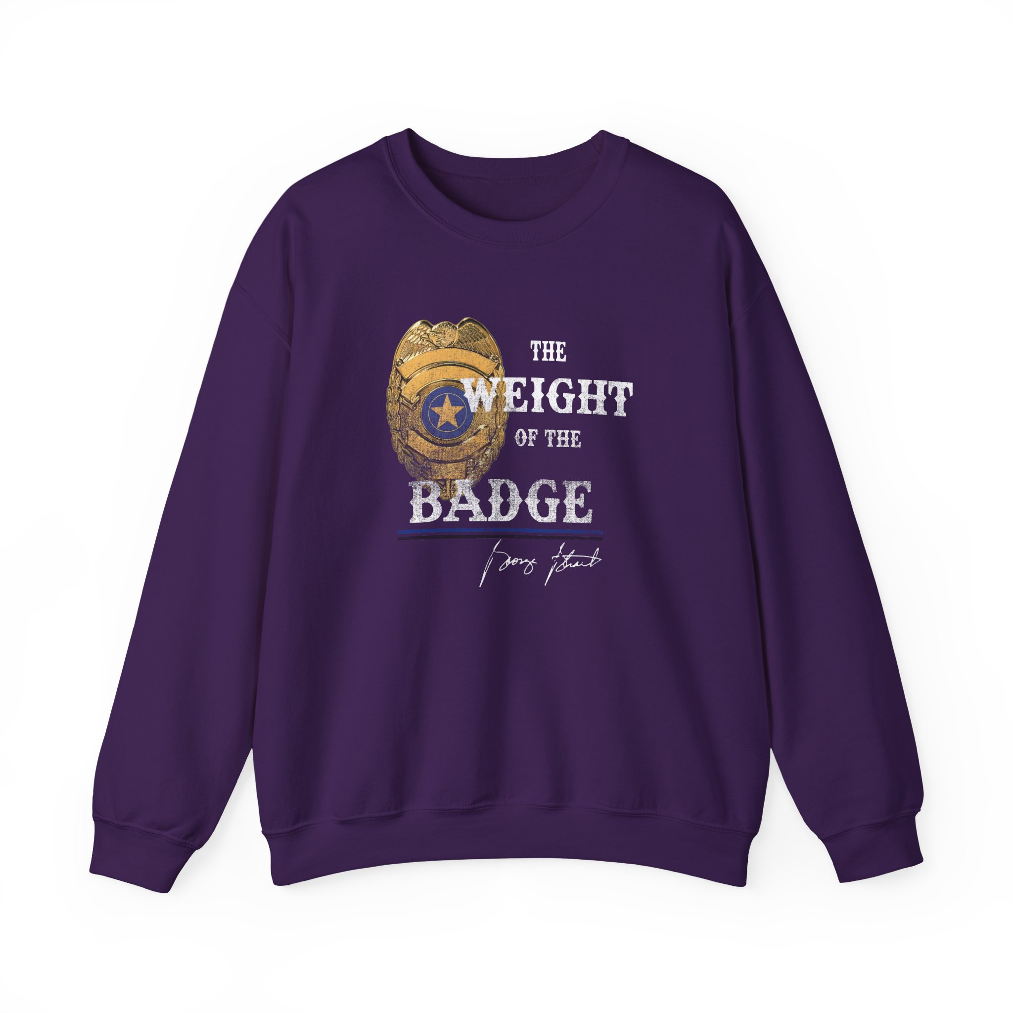 George Strait Gold Badge Unisex Heavy Blend™ Crewneck Sweatshirt - Image 9