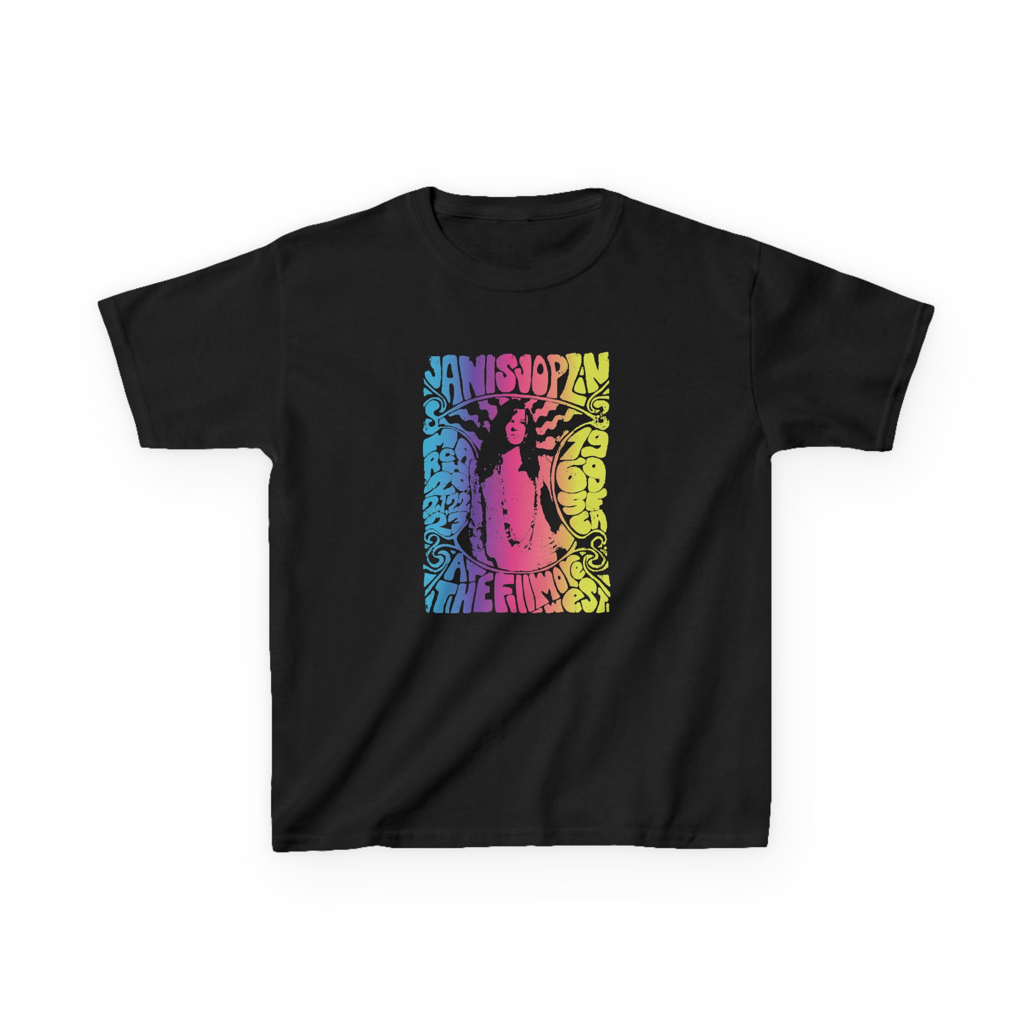 Janis Joplin at the Filmore Kids Heavy Cotton™ Tee