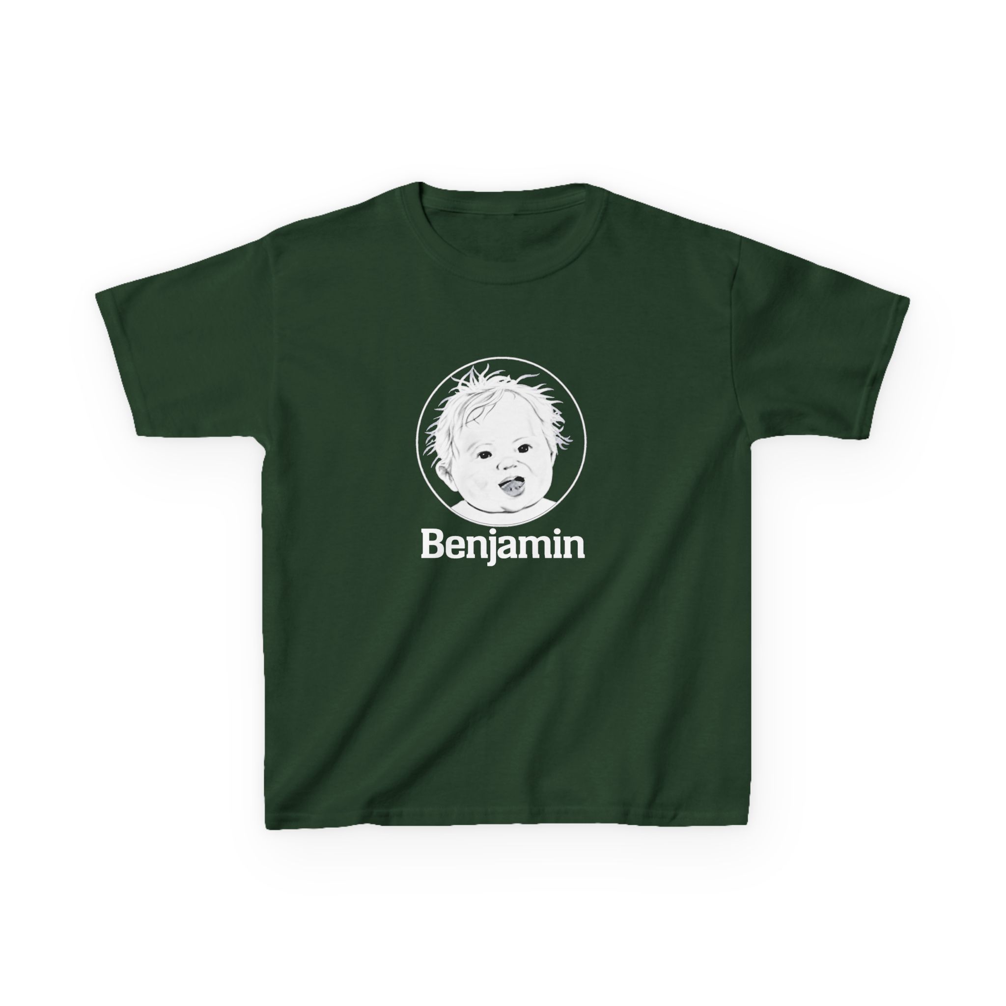 Garrett Watts Baby Benjamin Kids Heavy Cotton™ Tee - Image 5