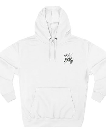 Poppy Cost Of Giving Up Three-Panel Fleece Hoodie