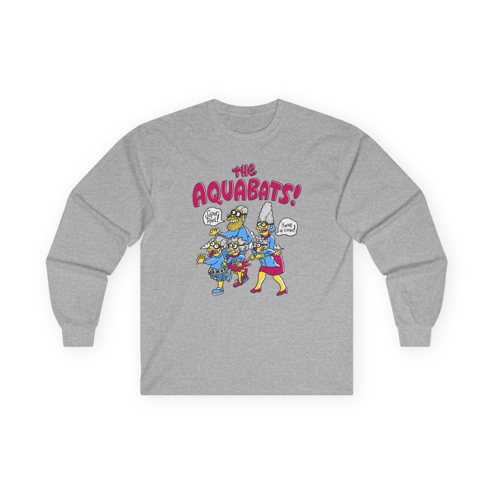 The Aquabats! Happy Family Unisex Ultra Cotton Long Sleeve Tee - Image 5