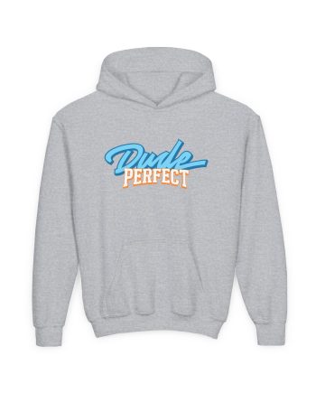 Dude Perfect Training Day Sleeveless Youth Heavy Blend Hooded Sweatshirt