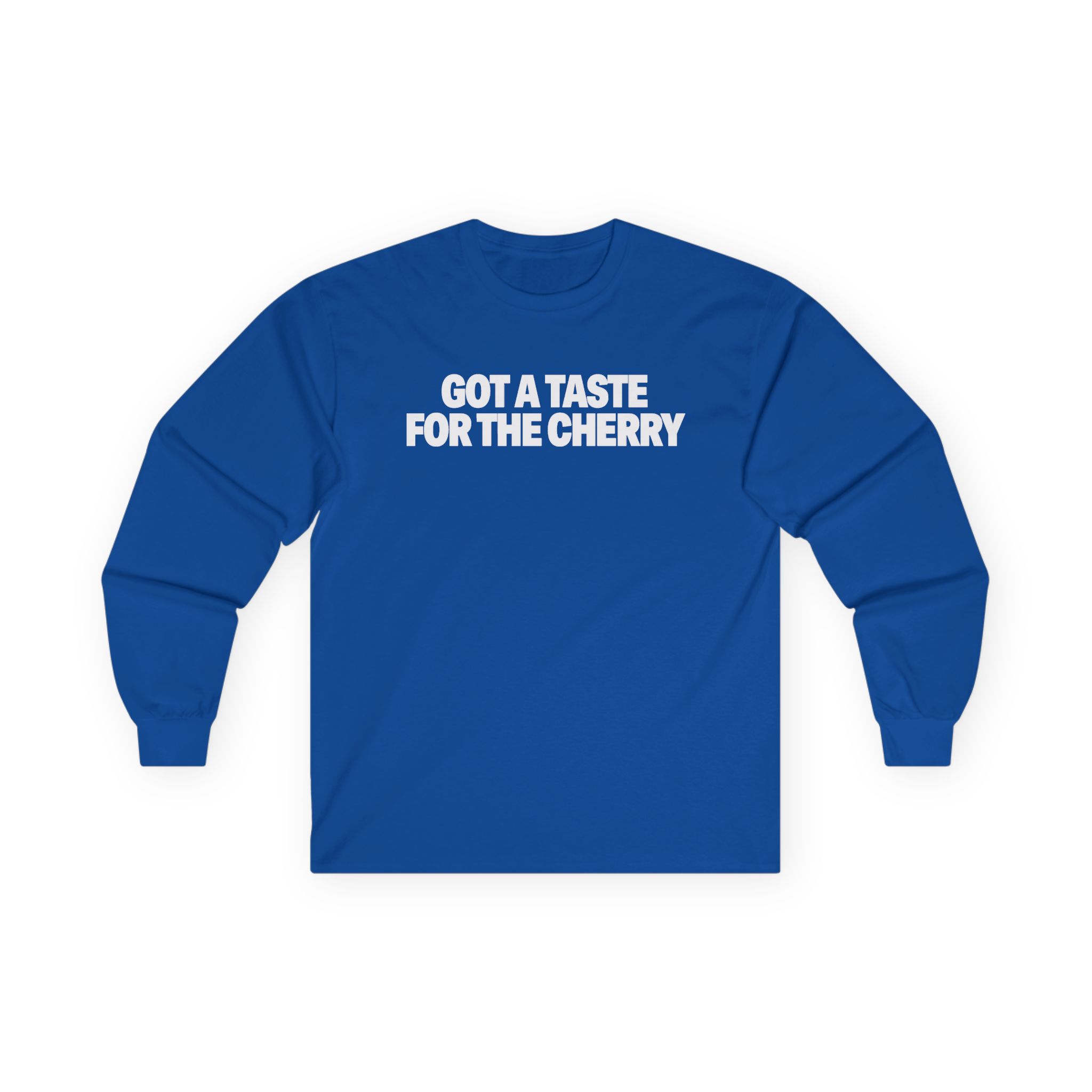 D L Take a Bite Cherry Unisex Ultra Cotton Long Sleeve Tee - Image 9