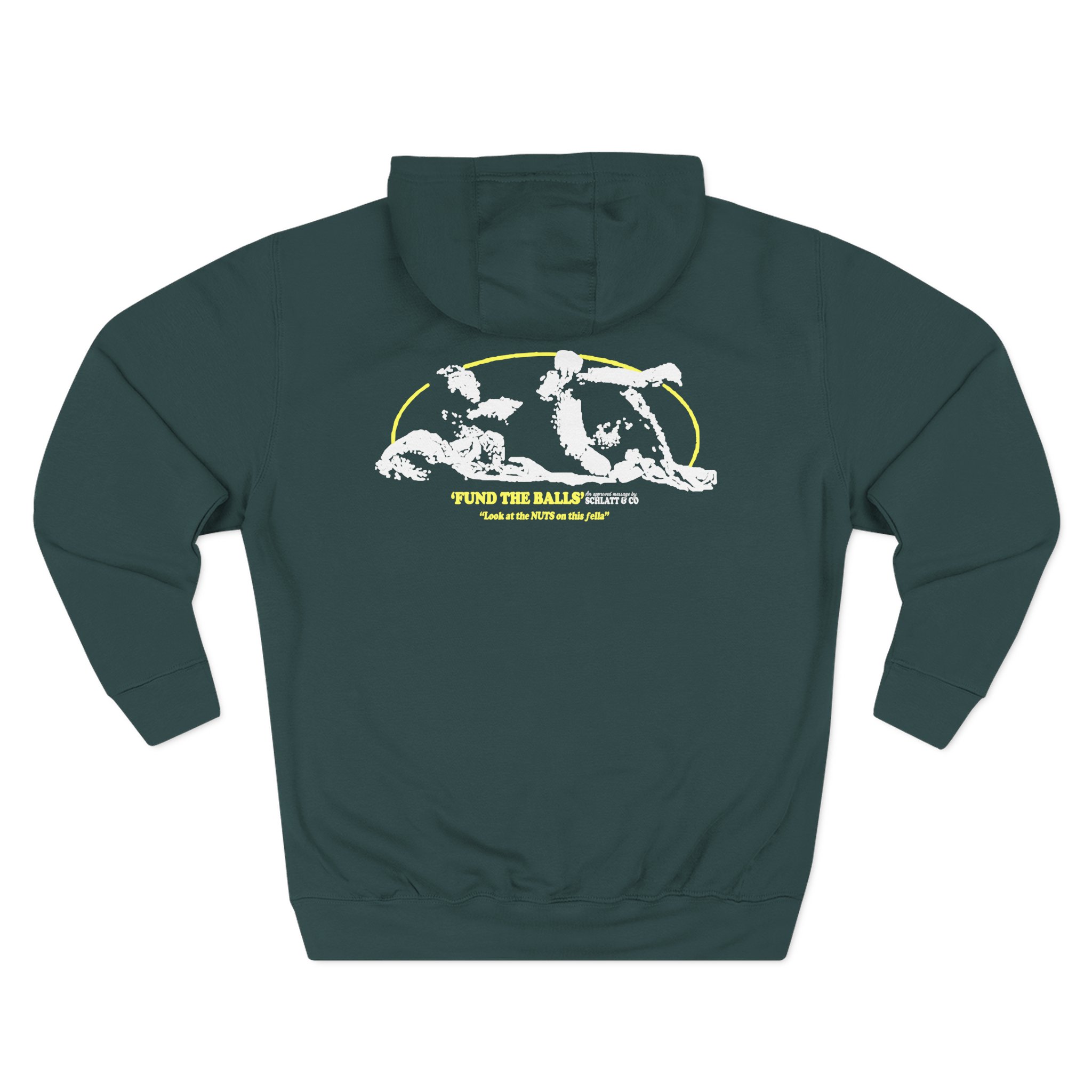 Jschlatt Thunder Balls Fun The Balls Three-Panel Fleece Hoodie - Image 6