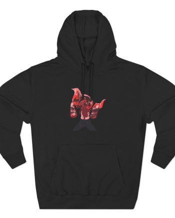 Chainsaw Man X Dim Mak Horror Three-Panel Fleece Hoodie