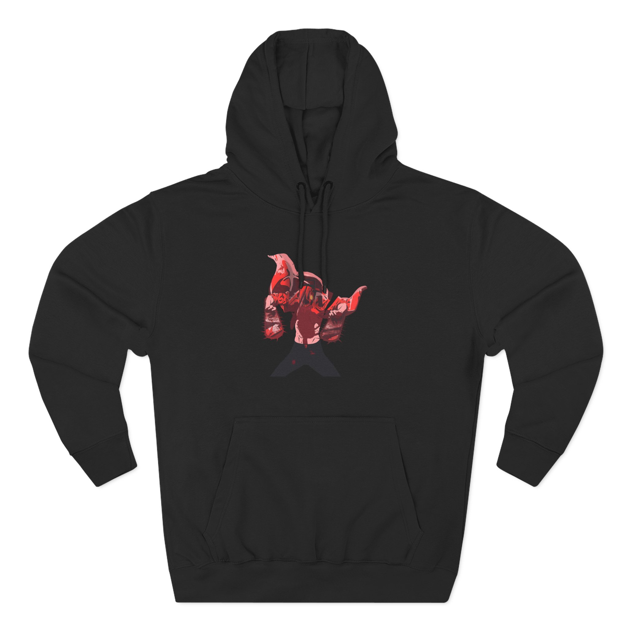 Chainsaw Man X Dim Mak Horror Three-Panel Fleece Hoodie